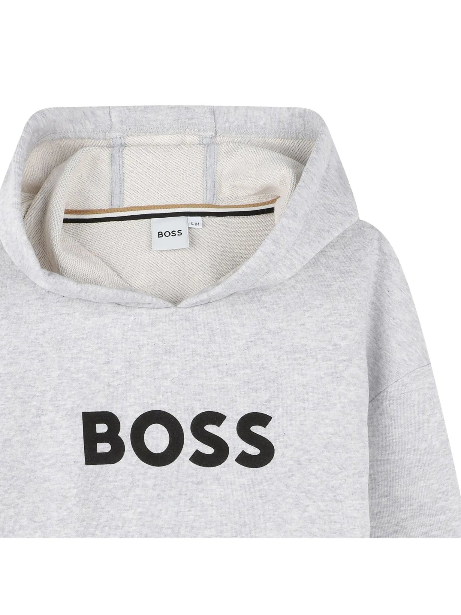 BossLogo Print Hoodie3617165588822SAVANNA