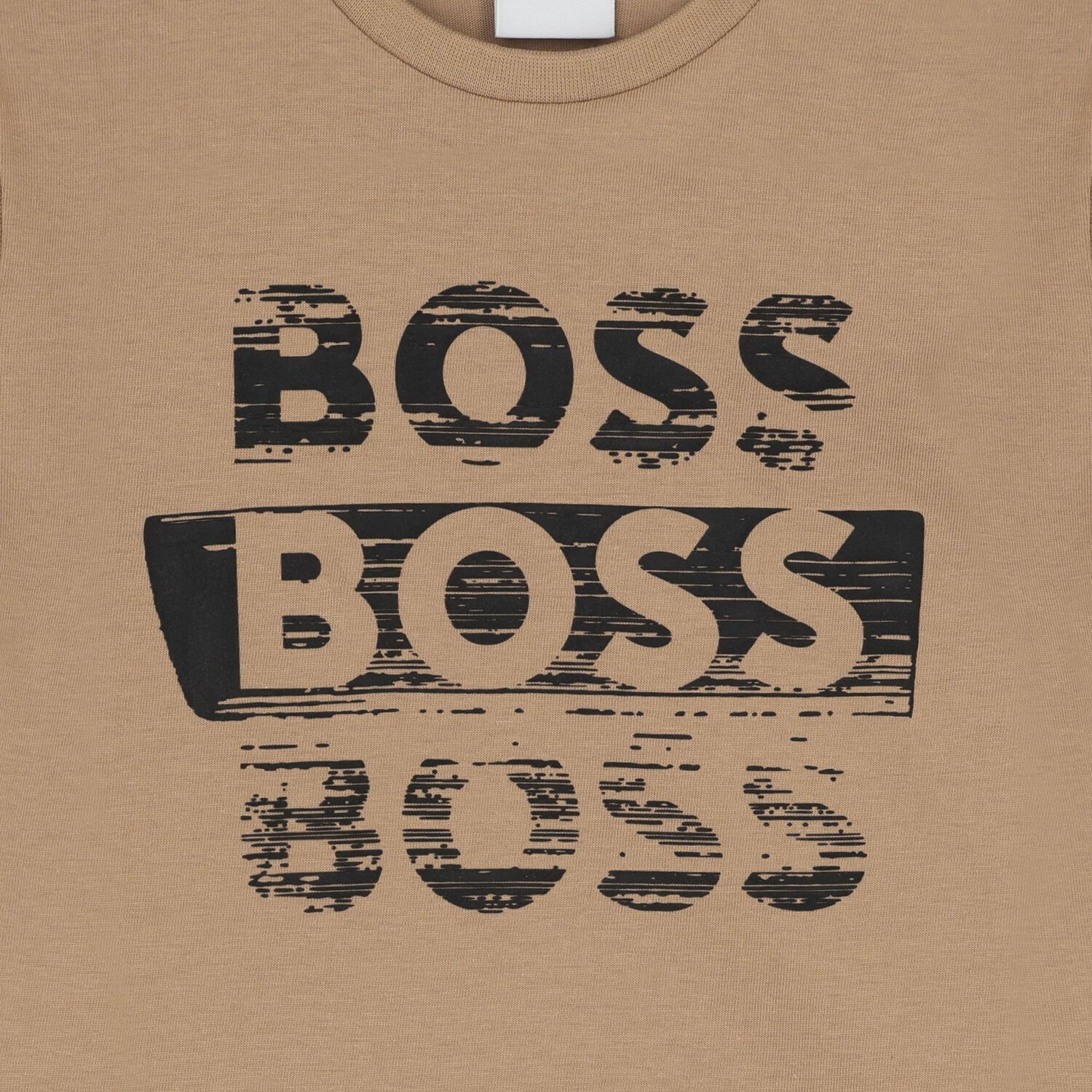 BossLogo Print T-Shirt3617165733390SAVANNA