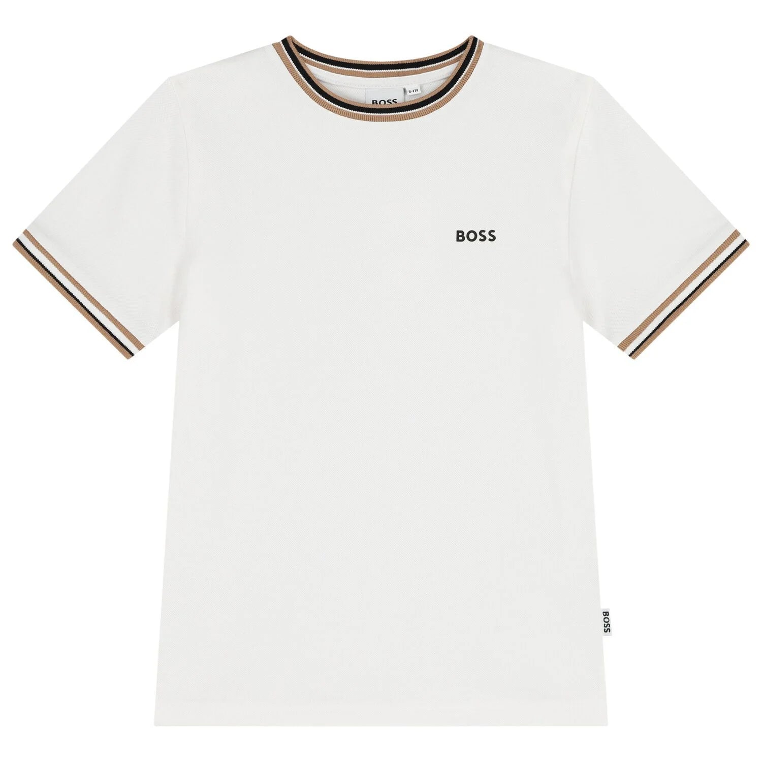 BossLogo Print T-Shirt3617165733444SAVANNA