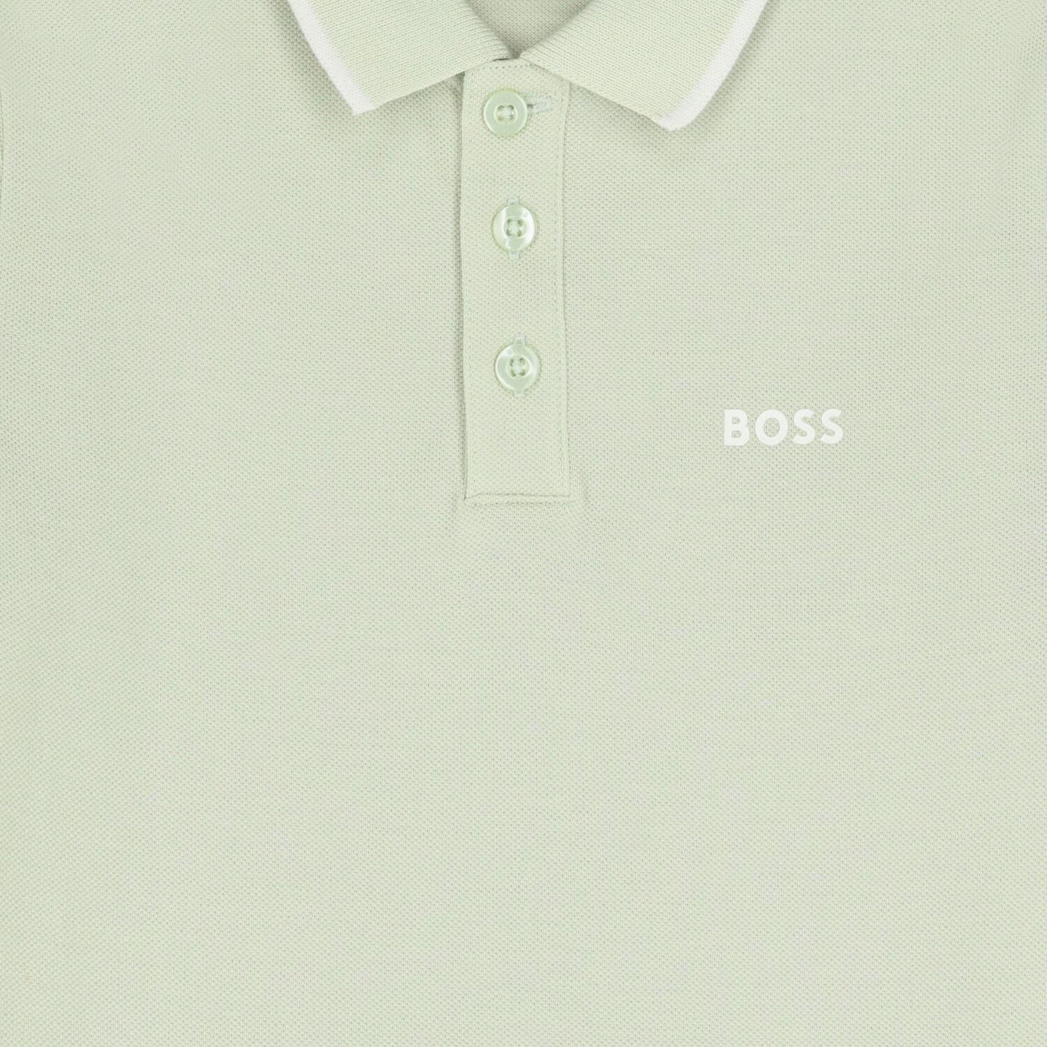 BossMini Me Logo Polo Shirt3617165969522SAVANNA