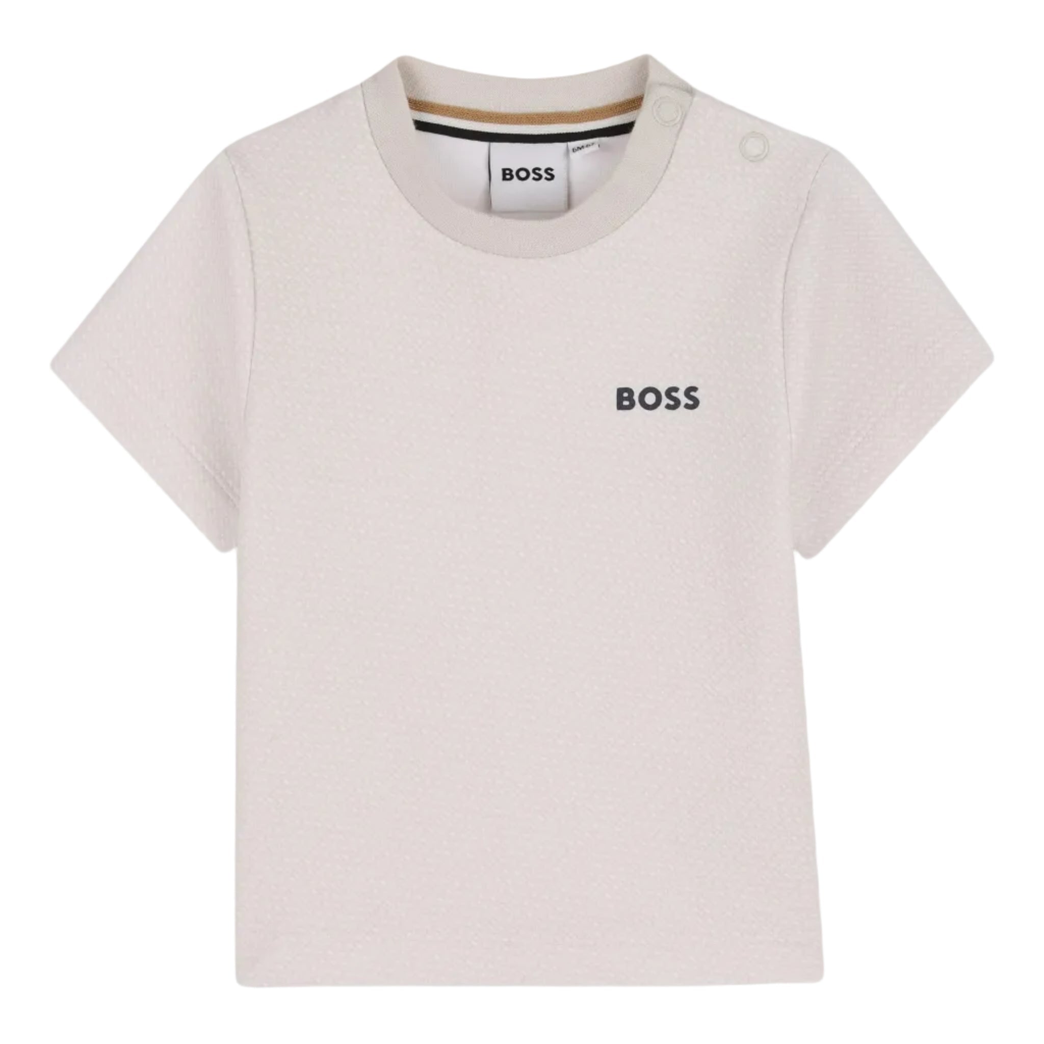 BossTextured Logo T-Shirt3617165909764SAVANNA