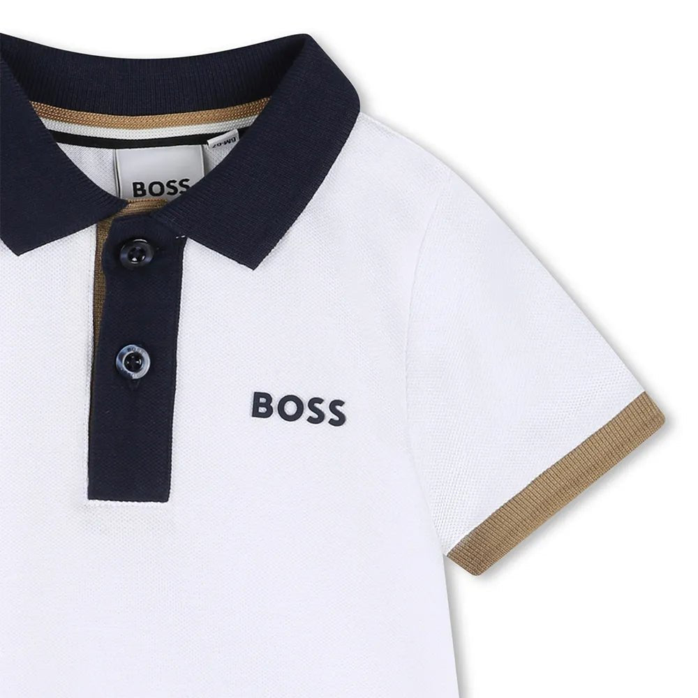 BossYounger Logo Polo ShirtSAVANNA