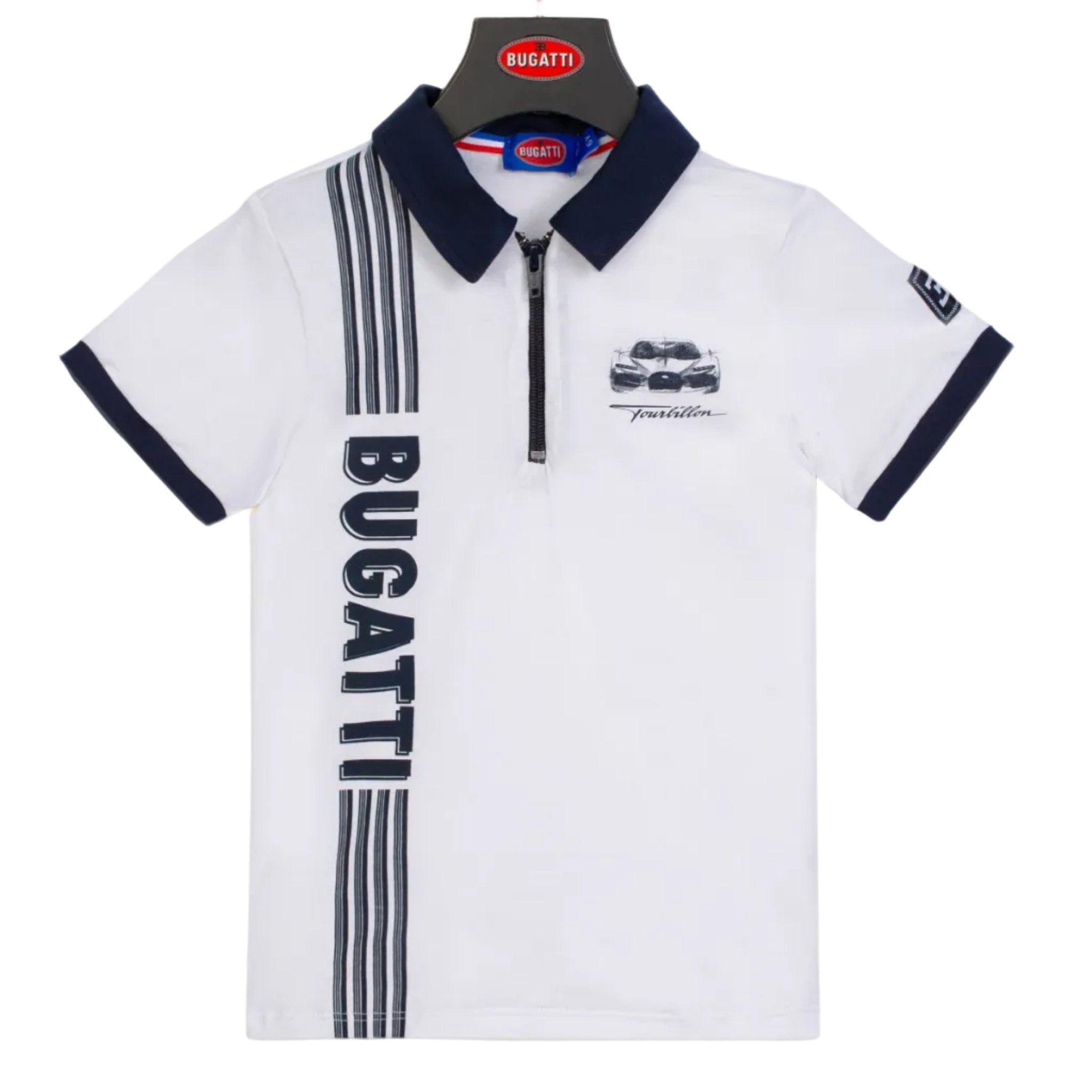 BUGATTIContrast Logo Polo Shirt4062176867067SAVANNA