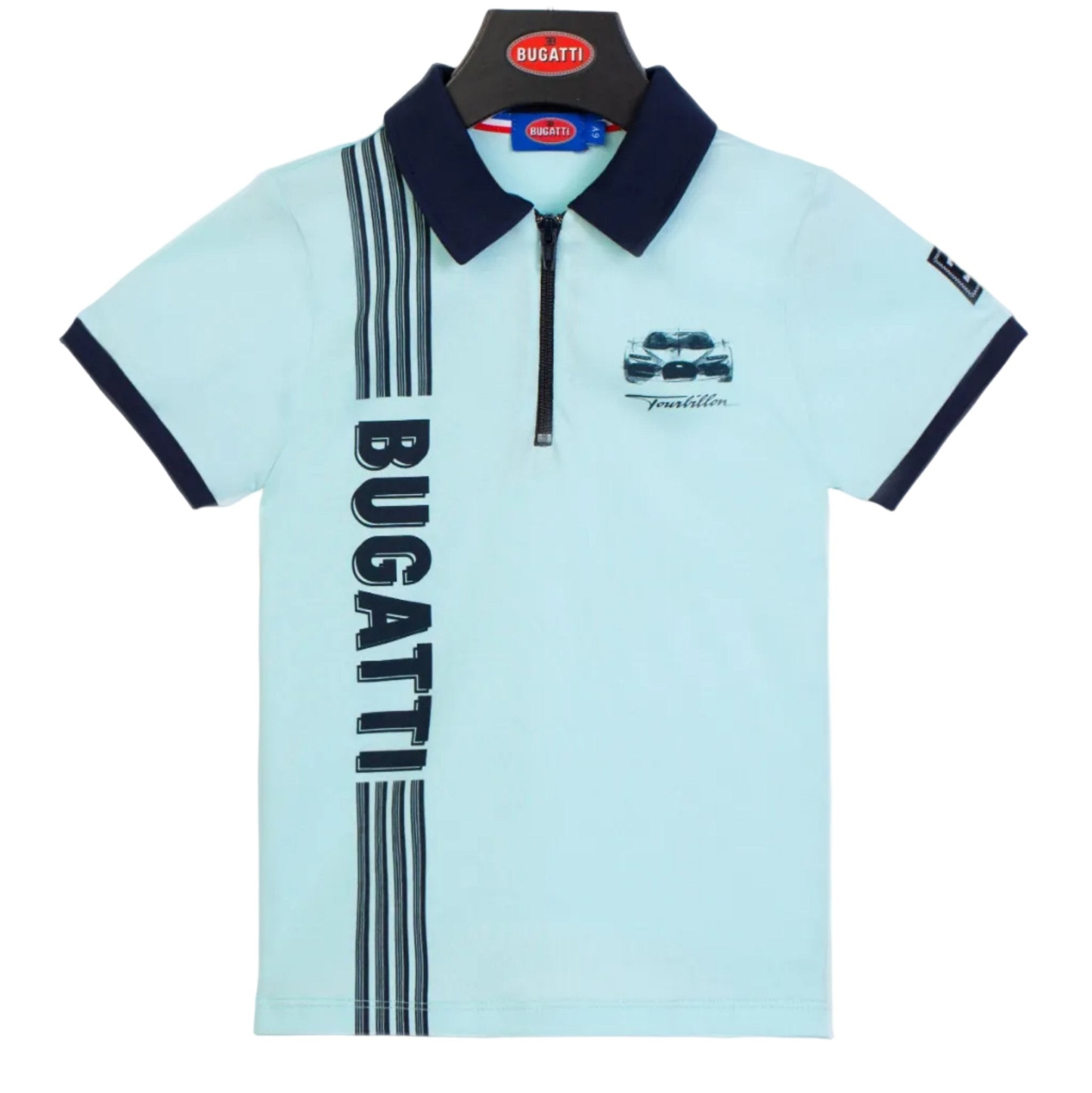 BUGATTIContrast Logo Polo Shirt4062176867227SAVANNA