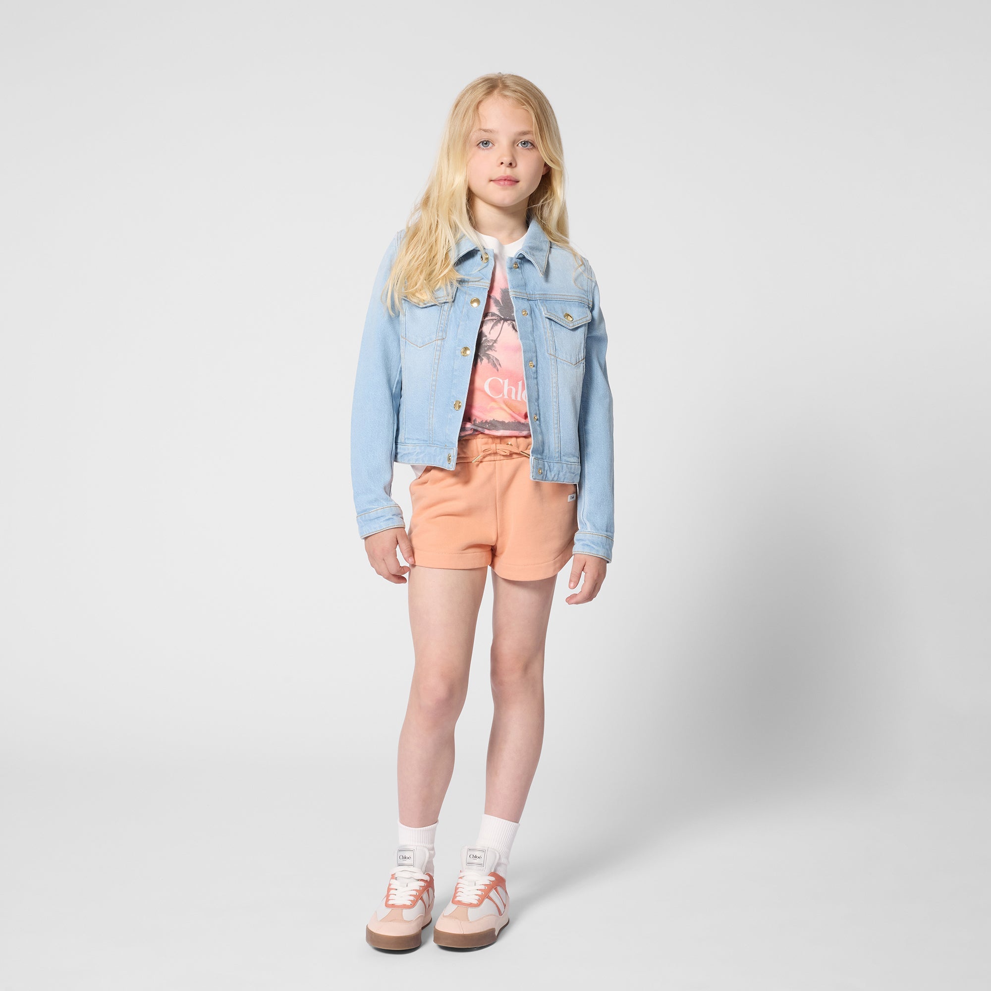 CHLOÉBeach Logo T-Shirt3617165859137SAVANNA