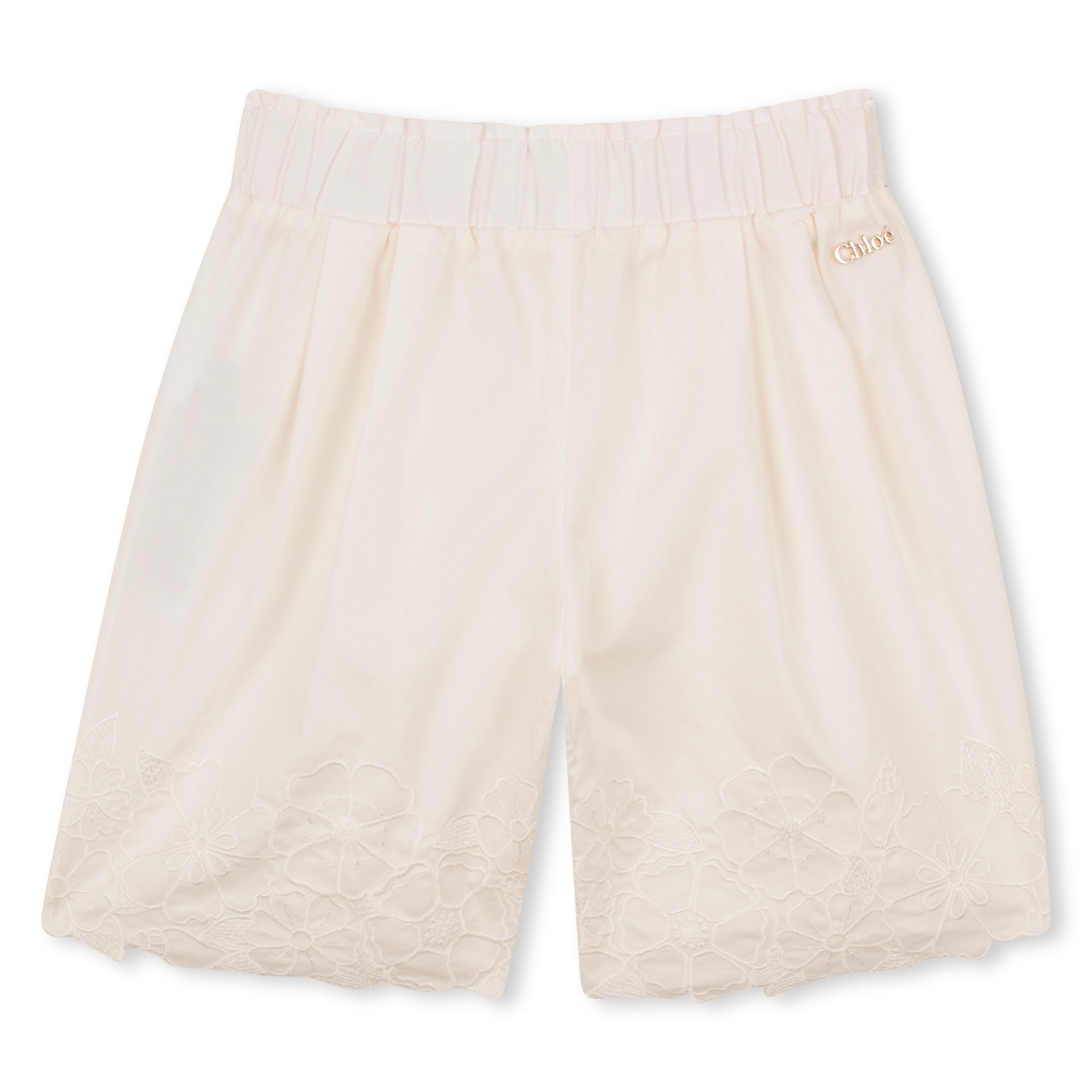 CHLOÉFloral Embroidered Shorts3617165957796SAVANNA