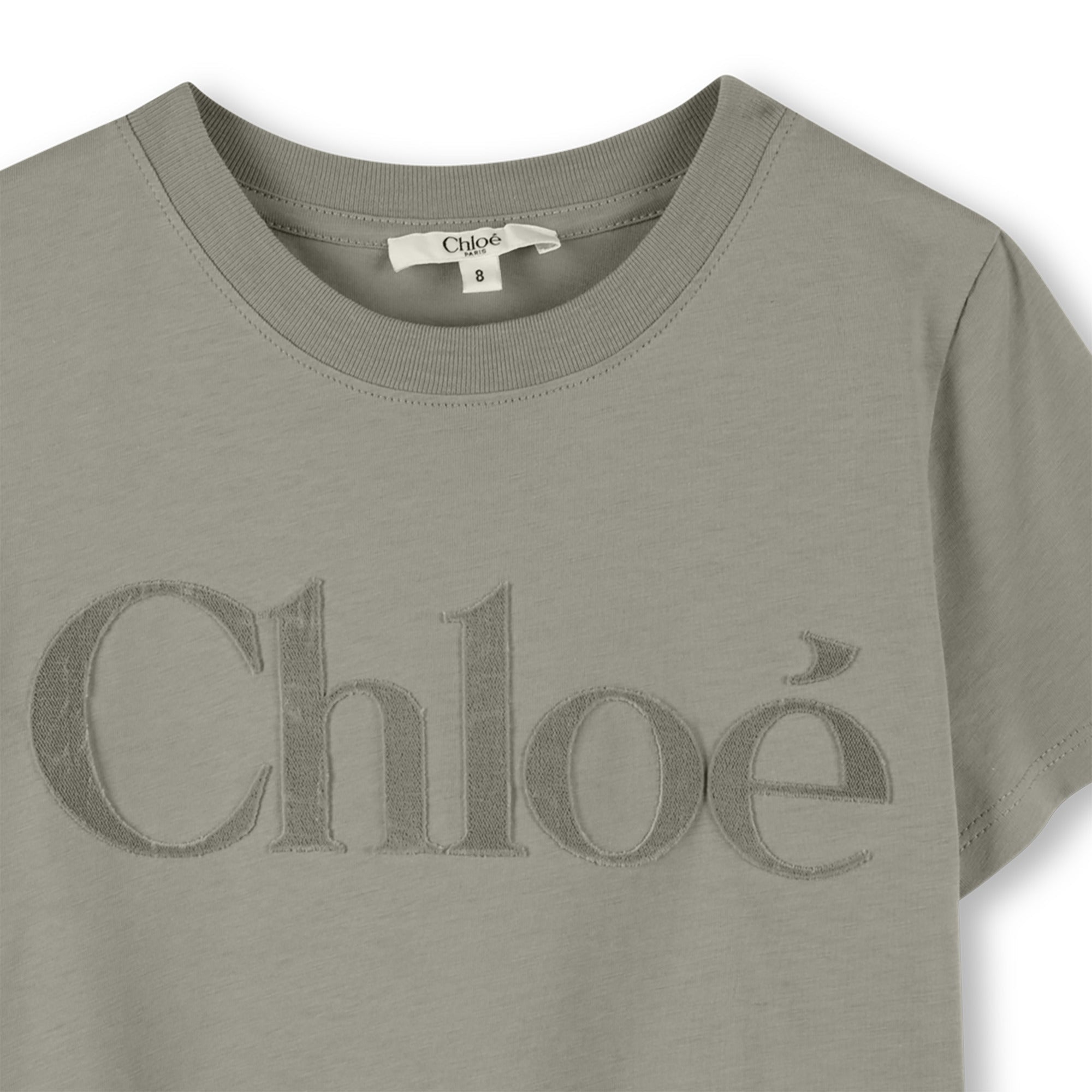 CHLOÉJersey Logo Print T-ShirtSAVANNA