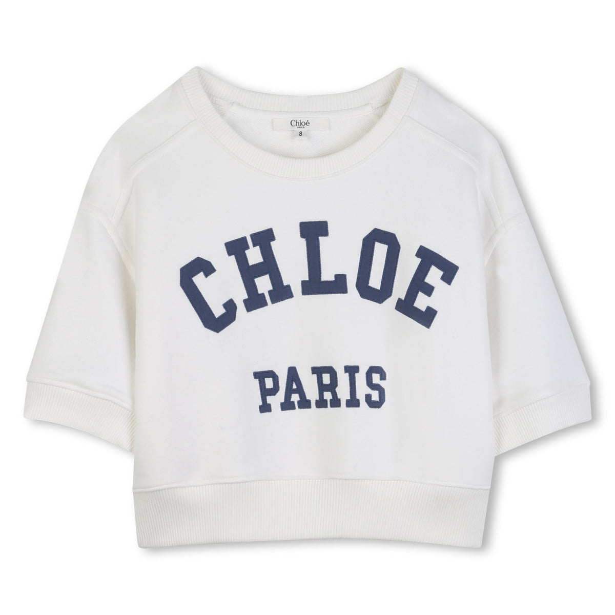 CHLOÉJersey Short Sleeved SweatshirtSAVANNA