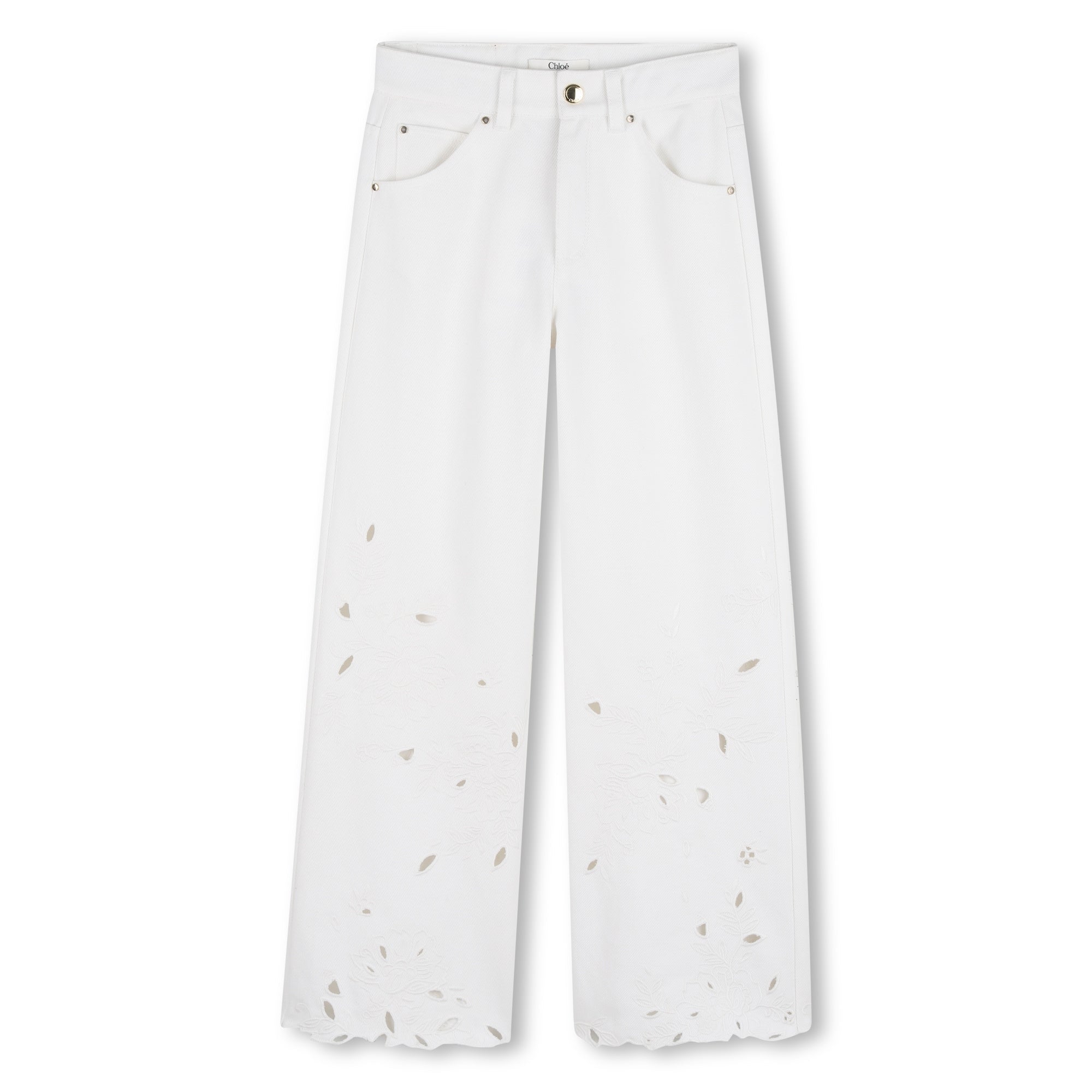 CHLOÉLaser Waist Trousers3617165880704SAVANNA