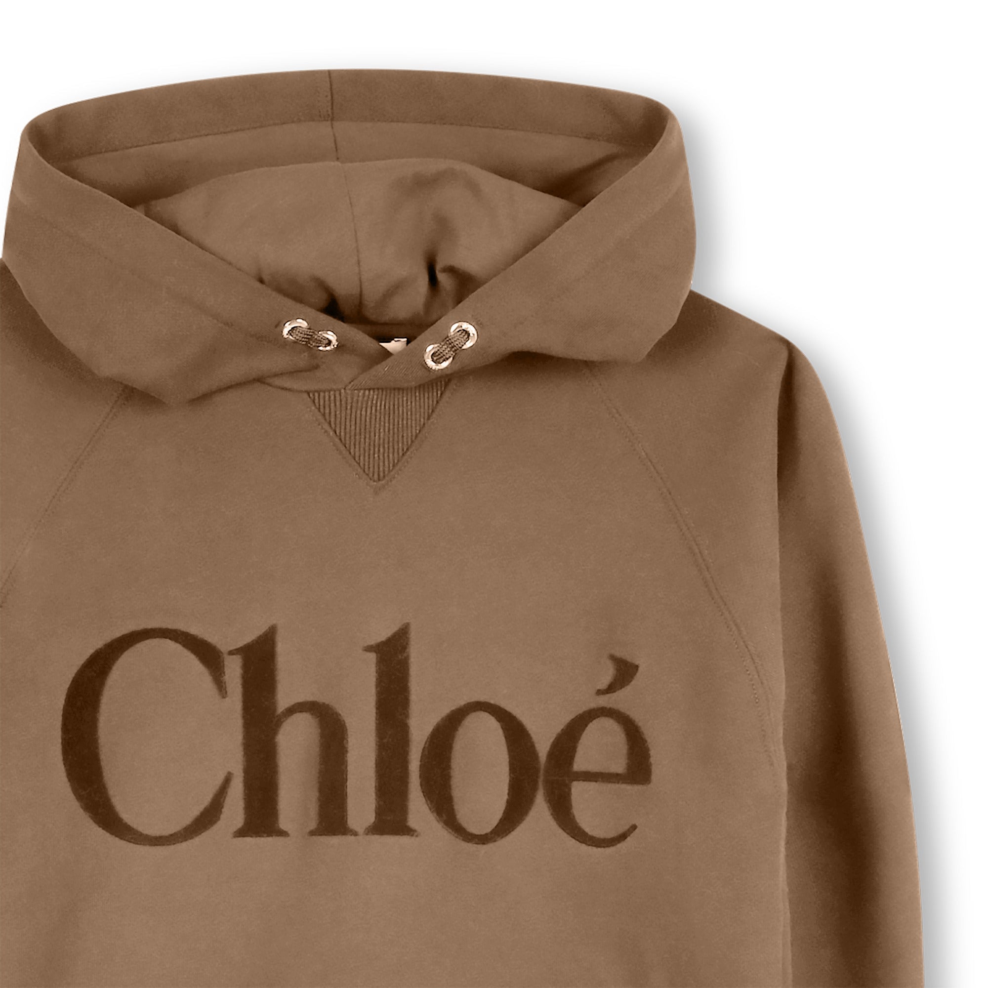 CHLOÉLogo Hooded Dress3617165548321SAVANNA