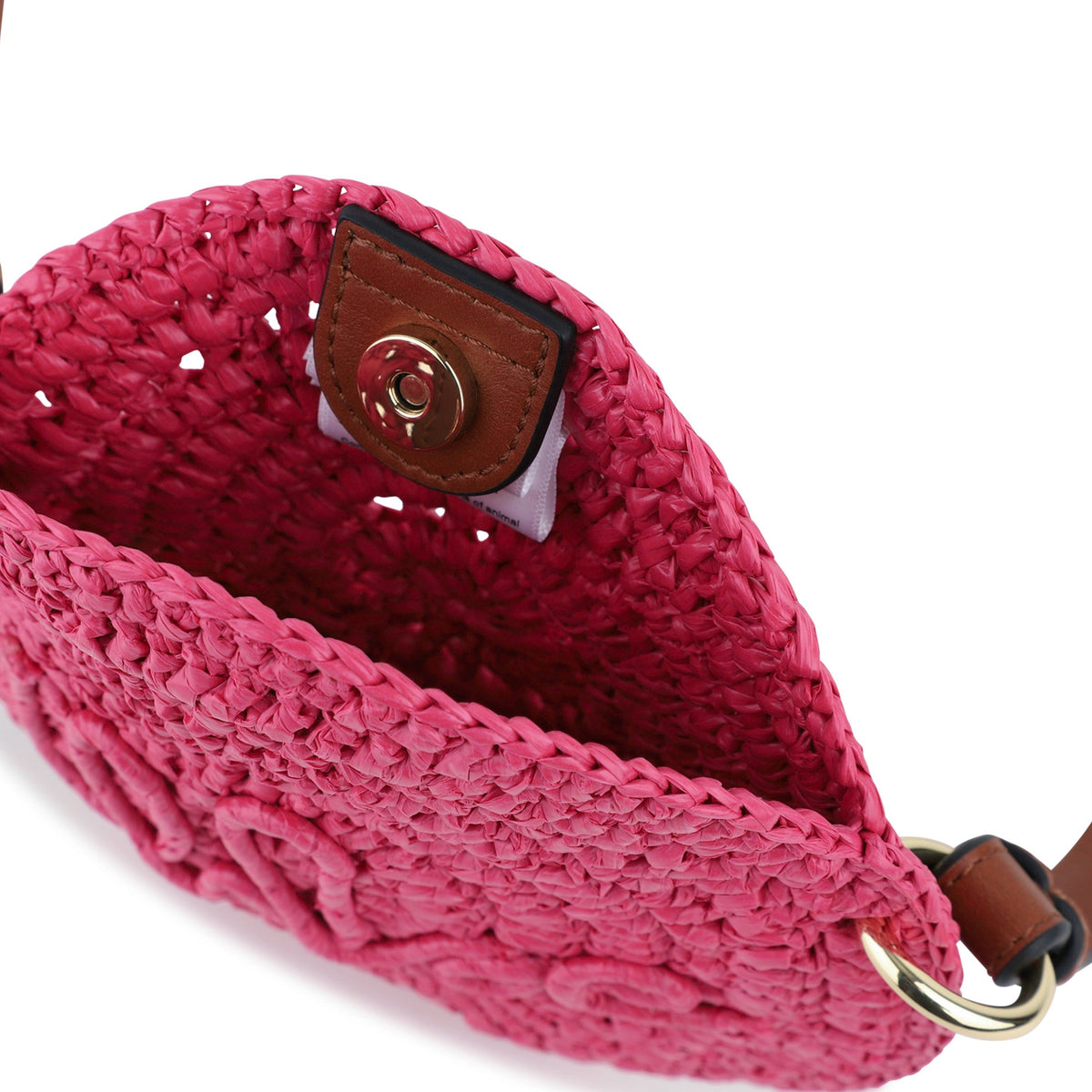 CHLOÉLogo Straw Crossbody Bag3617165957765SAVANNA