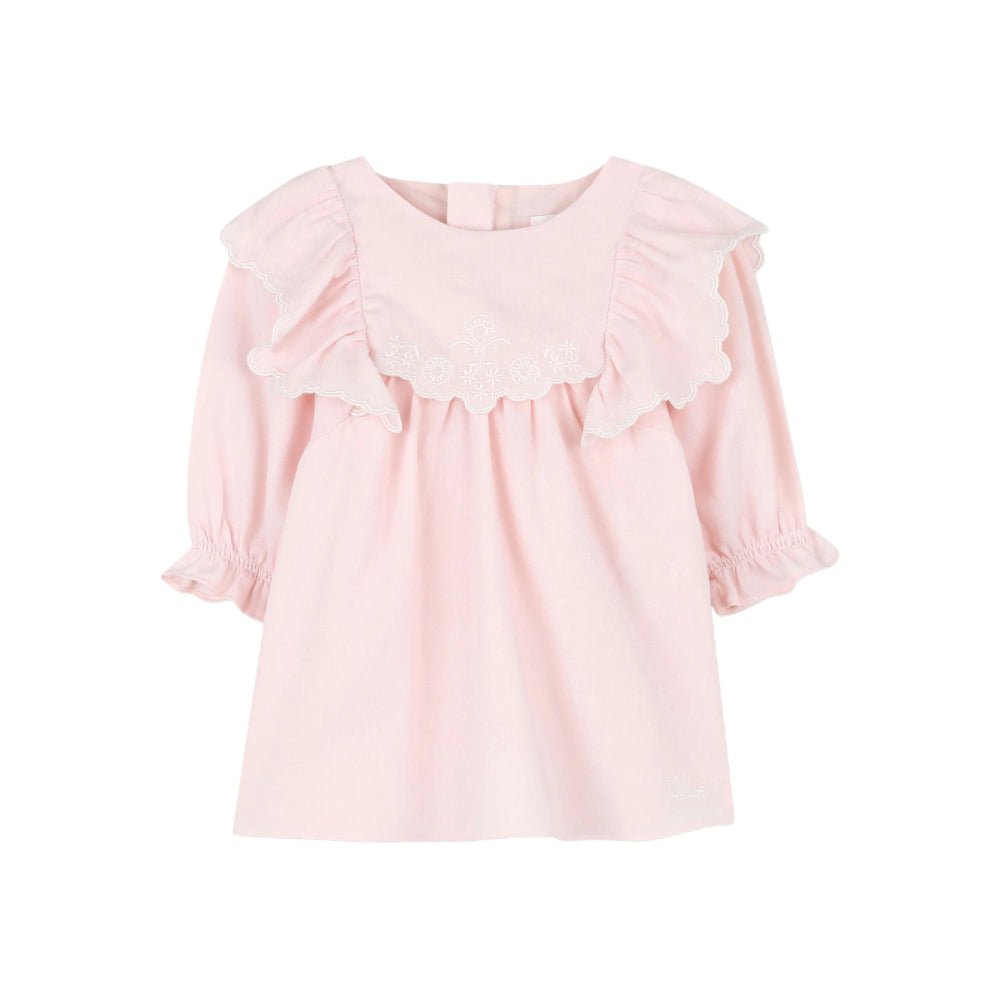 CHLOÉRuffled Dress and Leggings Set3617165526480SAVANNA