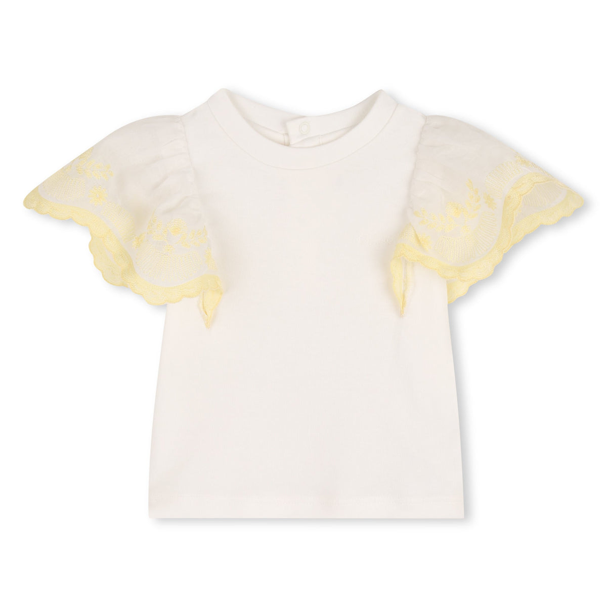 CHLOÉRuffled Lace Top3617166025883SAVANNA
