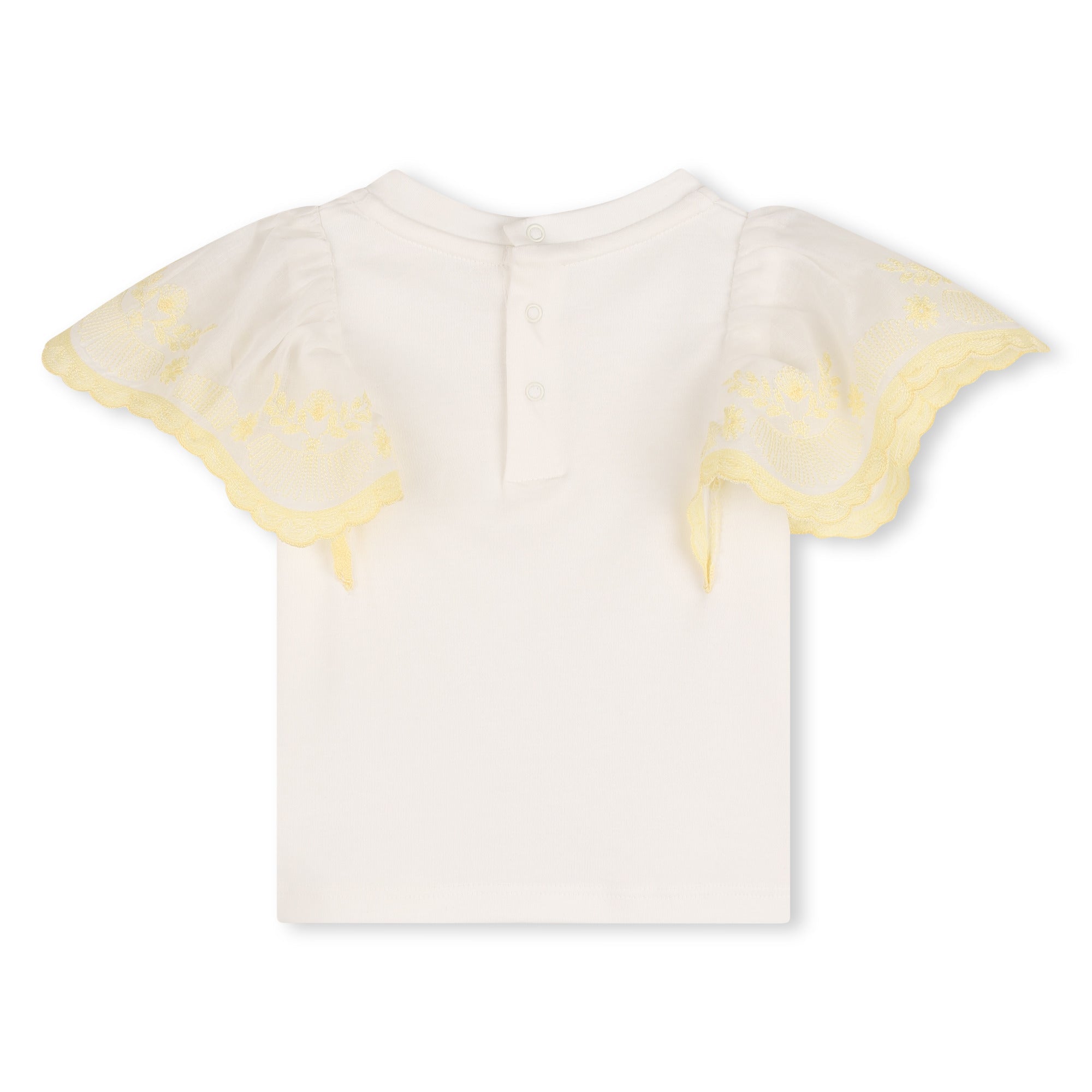 CHLOÉRuffled Lace Top3617166025883SAVANNA