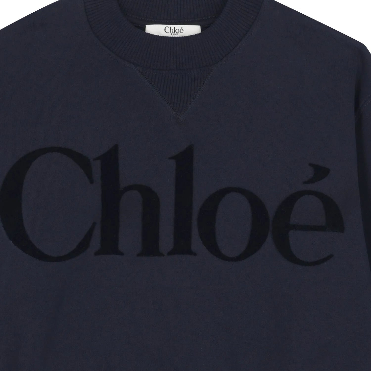 CHLOÉTerry Logo Print Sweatshirt3617165530746SAVANNA