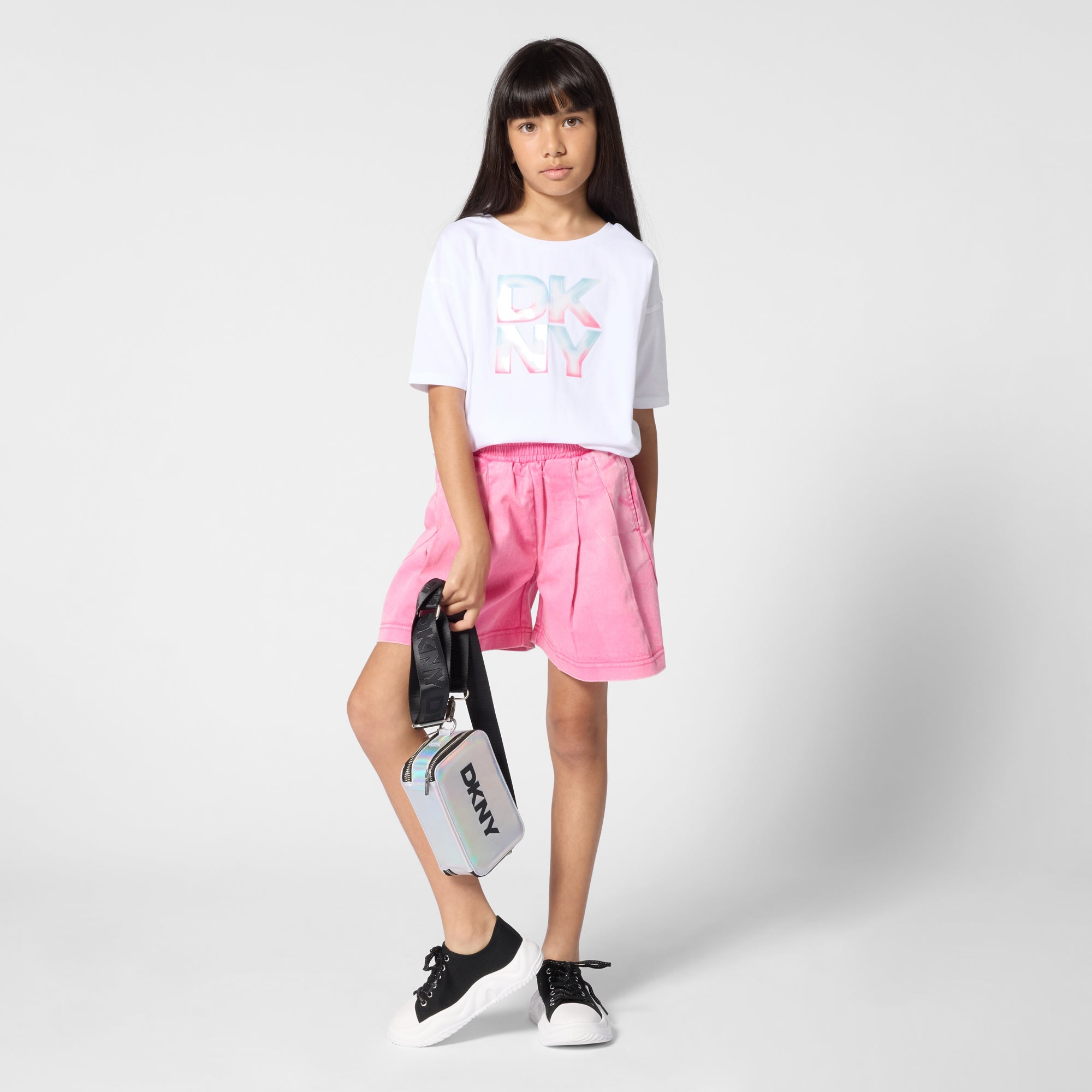 DKNYLogo Print T-Shirt3617165859045SAVANNA
