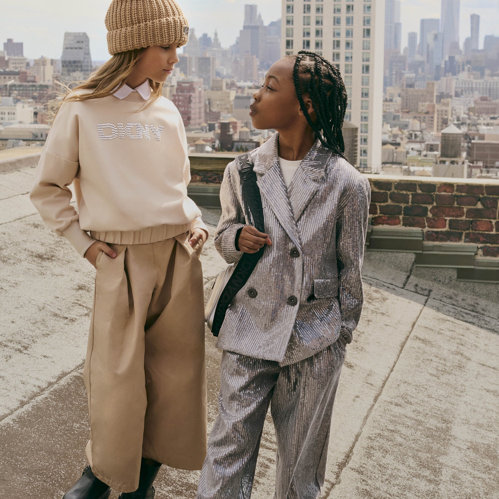 DKNYLogo Tailored Trousers3617165581519SAVANNA