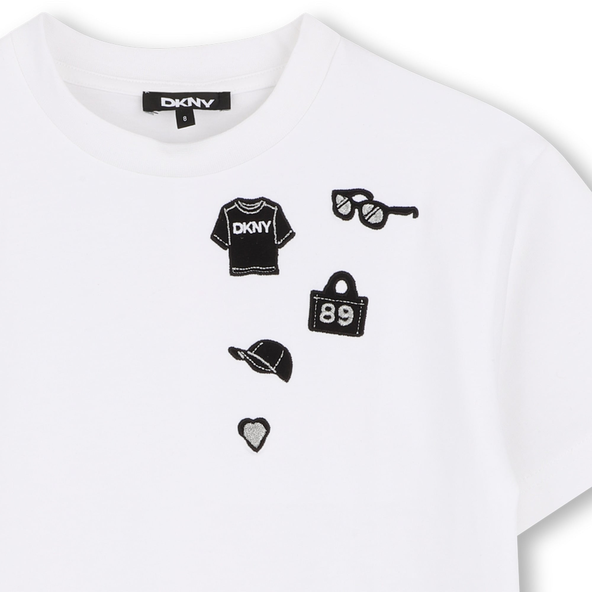 DKNYMini Me Logo T-ShirtSAVANNA