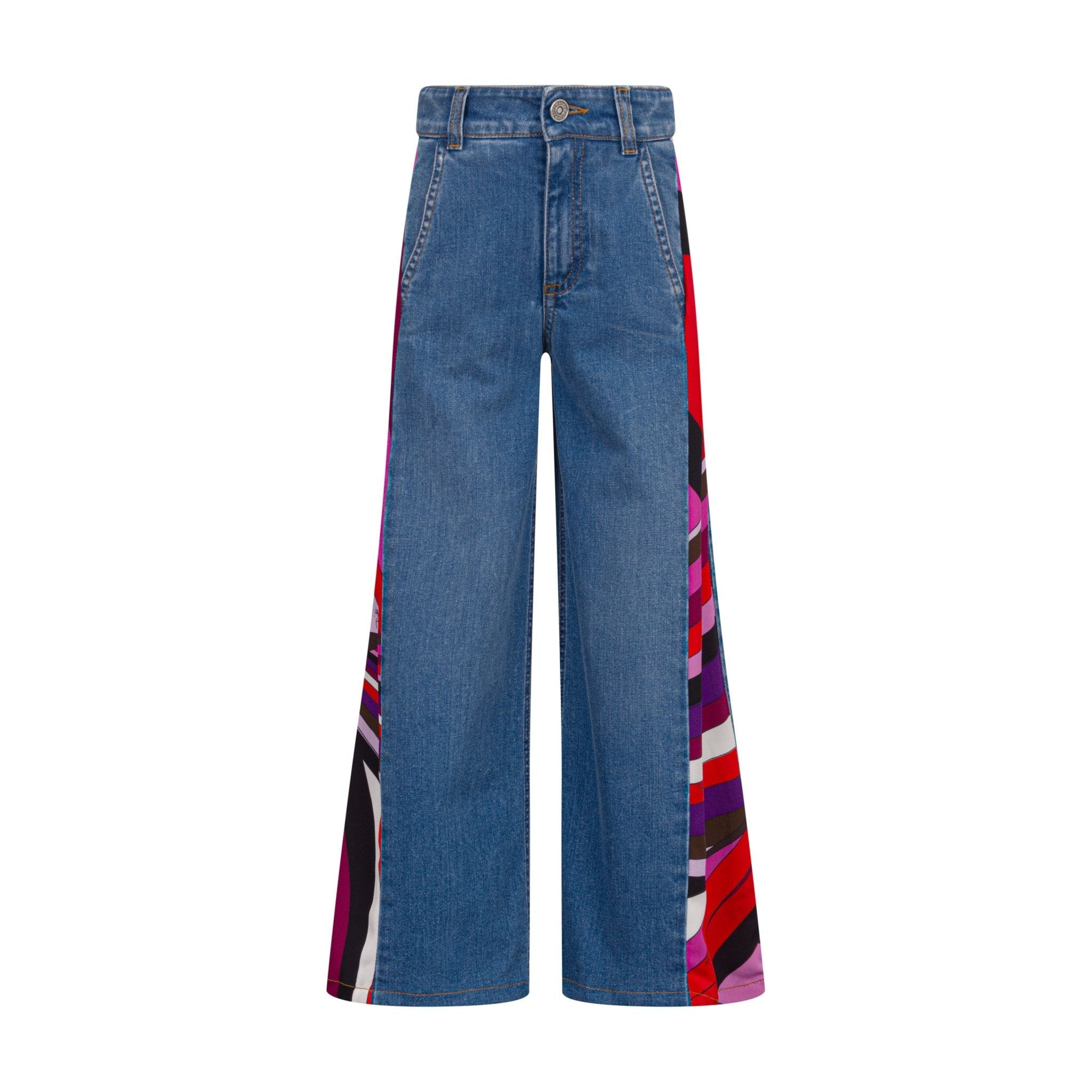 Emilio PucciAbstract Print Panelled Jeans8055178935144SAVANNA