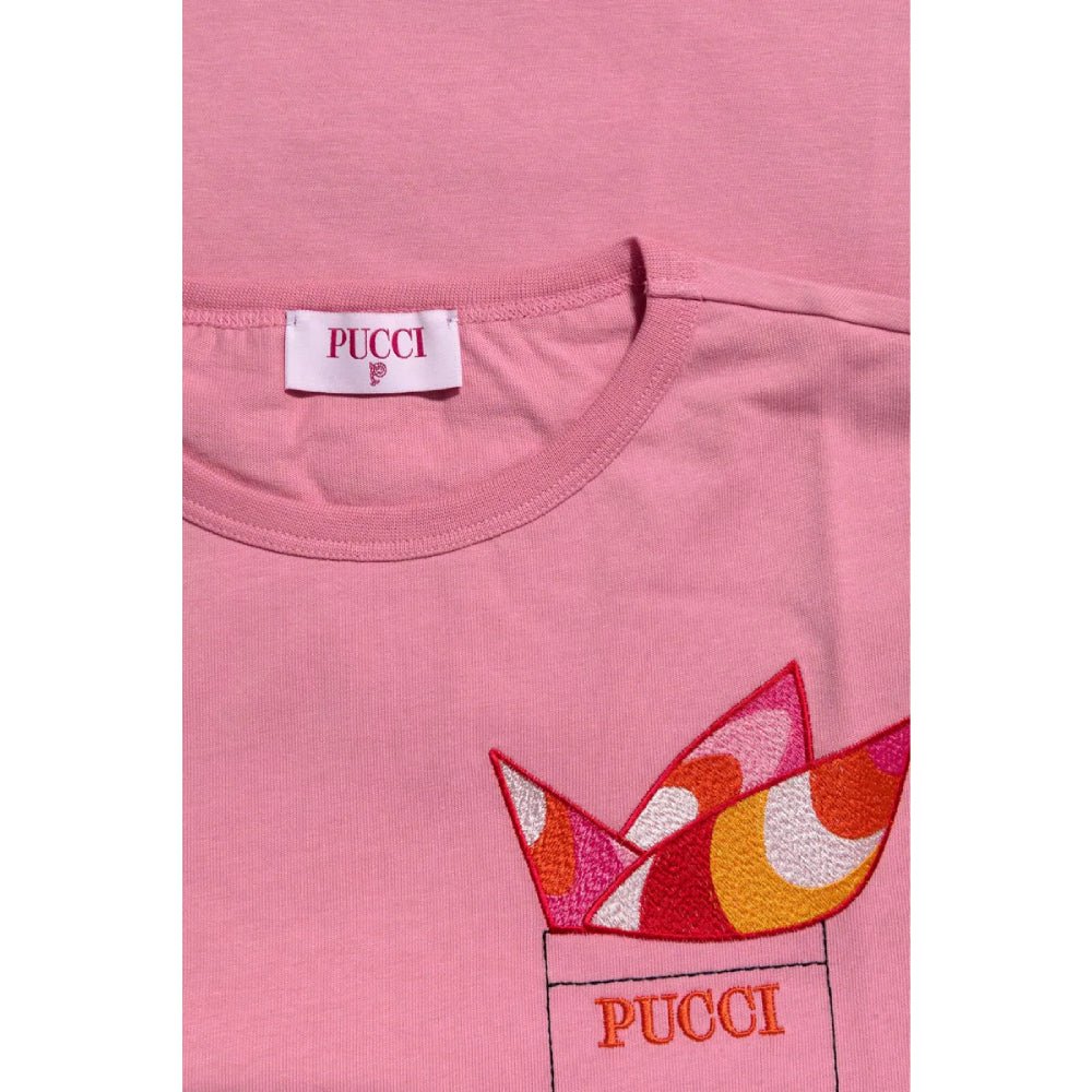 Emilio PucciLogo Pocket T-shirt8059774194363SAVANNA