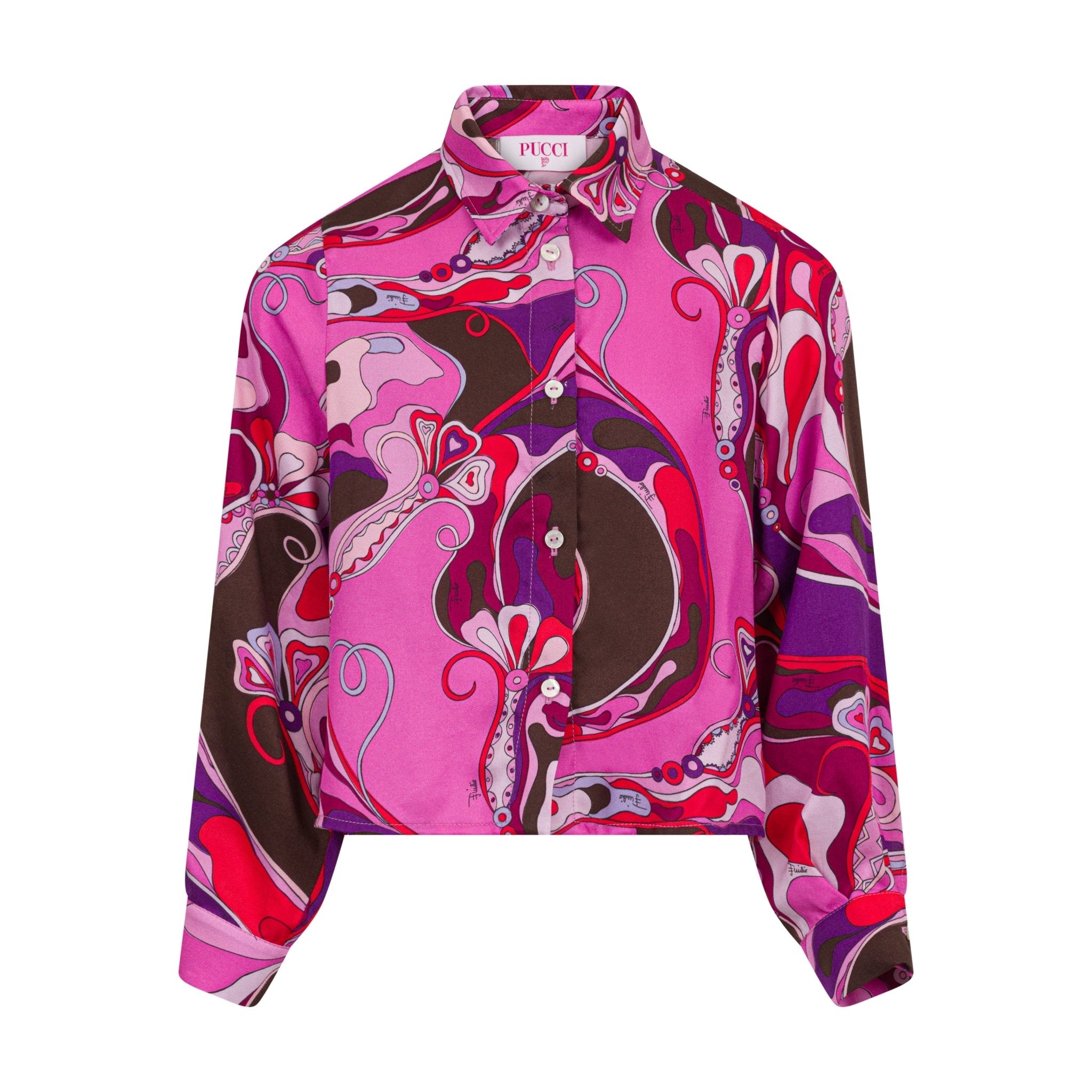 Emilio PucciOrchidee Print Shirt8055178932273SAVANNA