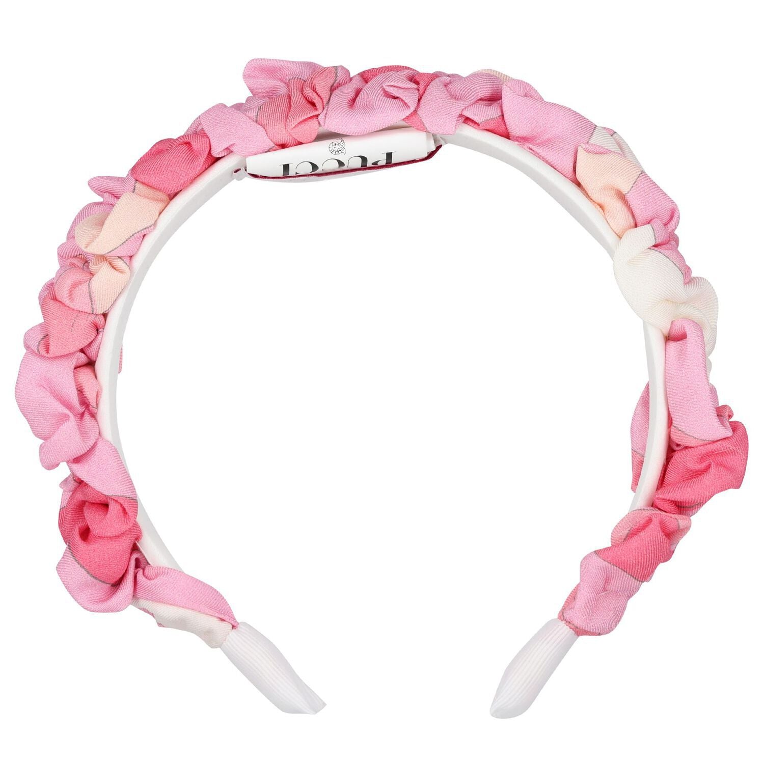 Emilio PucciRuffled Iride Print Headband8055178924407SAVANNA