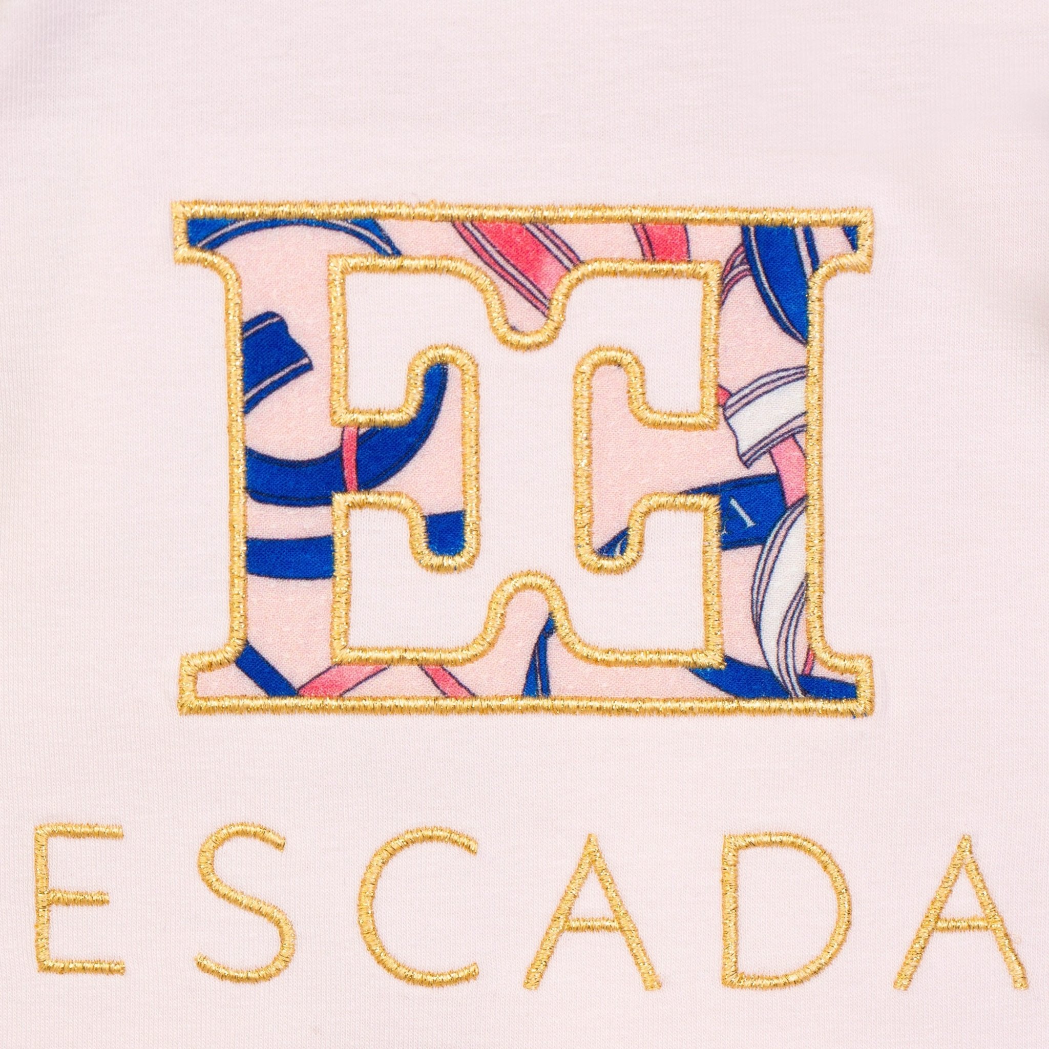 ESCADAEmbroidered Ruffle T-Shirt4062176889168SAVANNA
