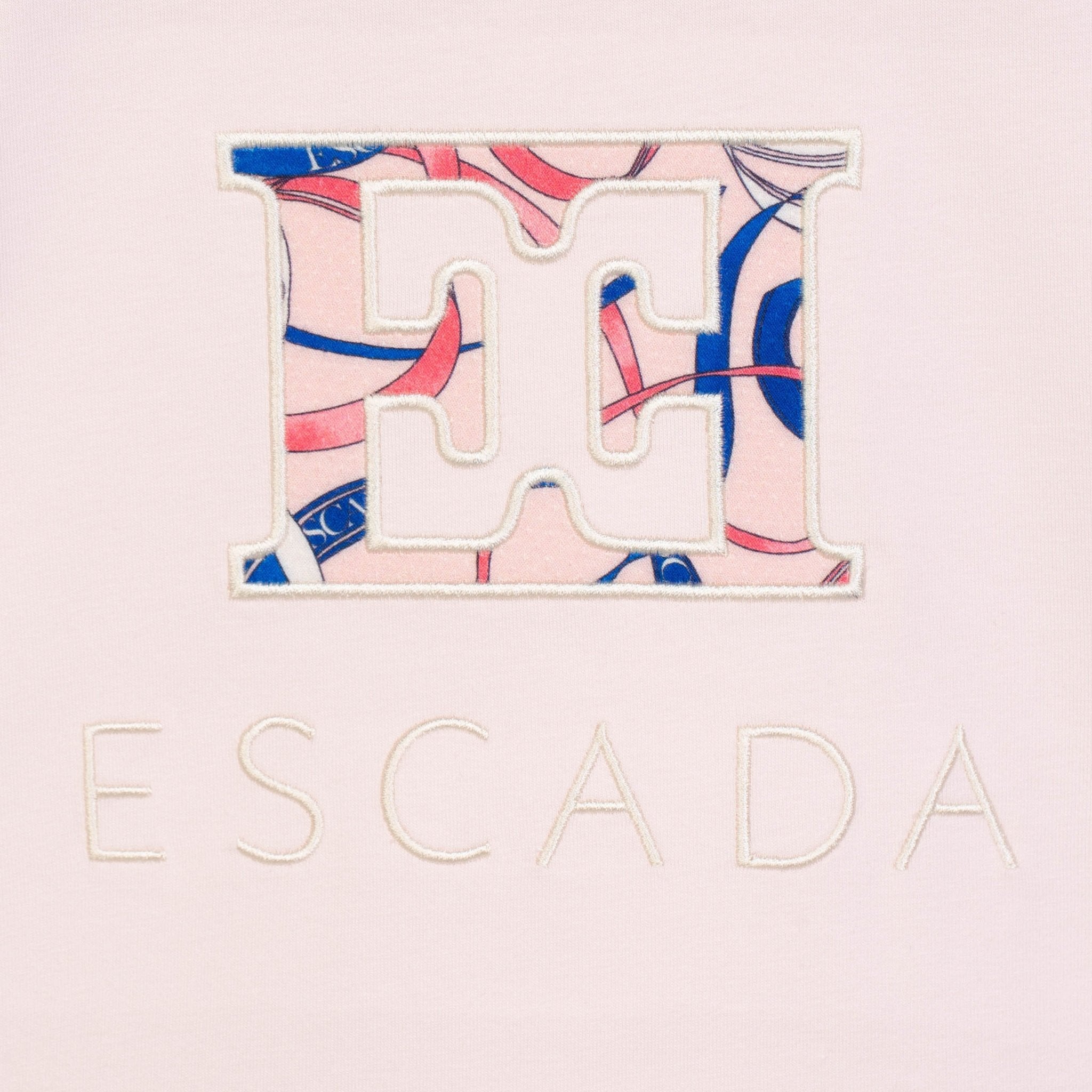 ESCADALogo & Abstract Print T-Shirt4062176883876SAVANNA