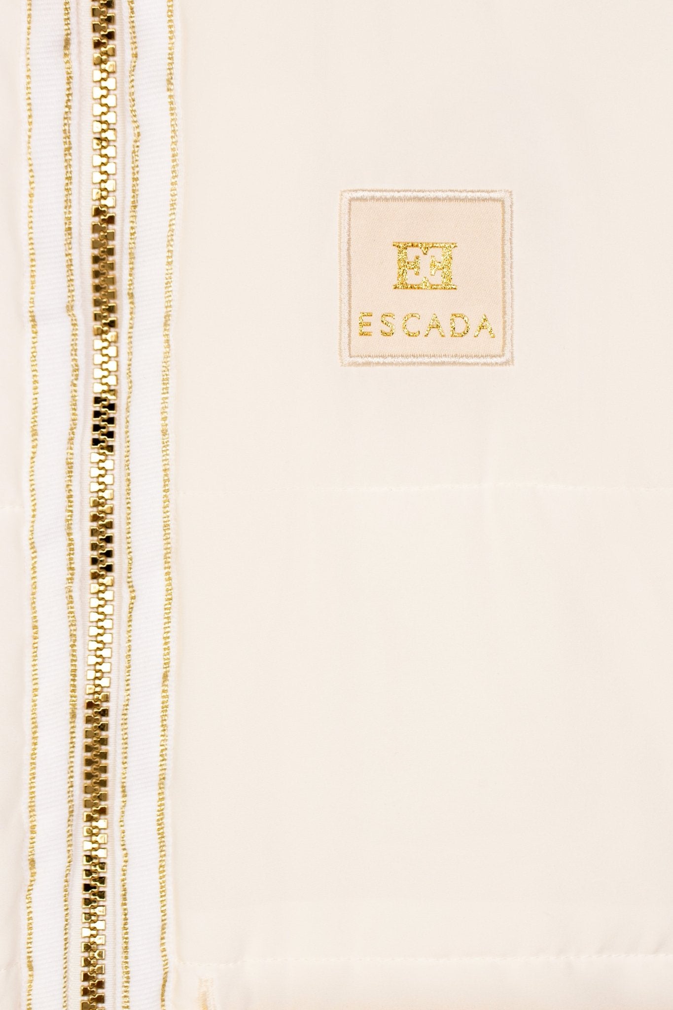 ESCADALogo Badge Zip Up Vest4062176782711SAVANNA