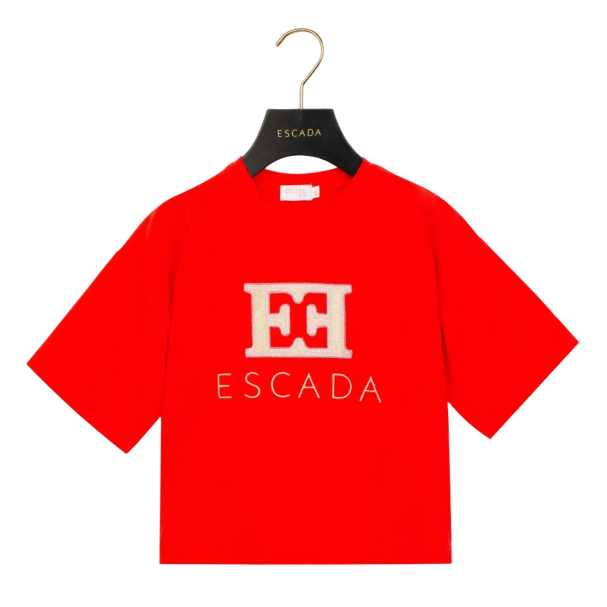 ESCADALogo Embroidered T-Shirt4062176880677SAVANNA