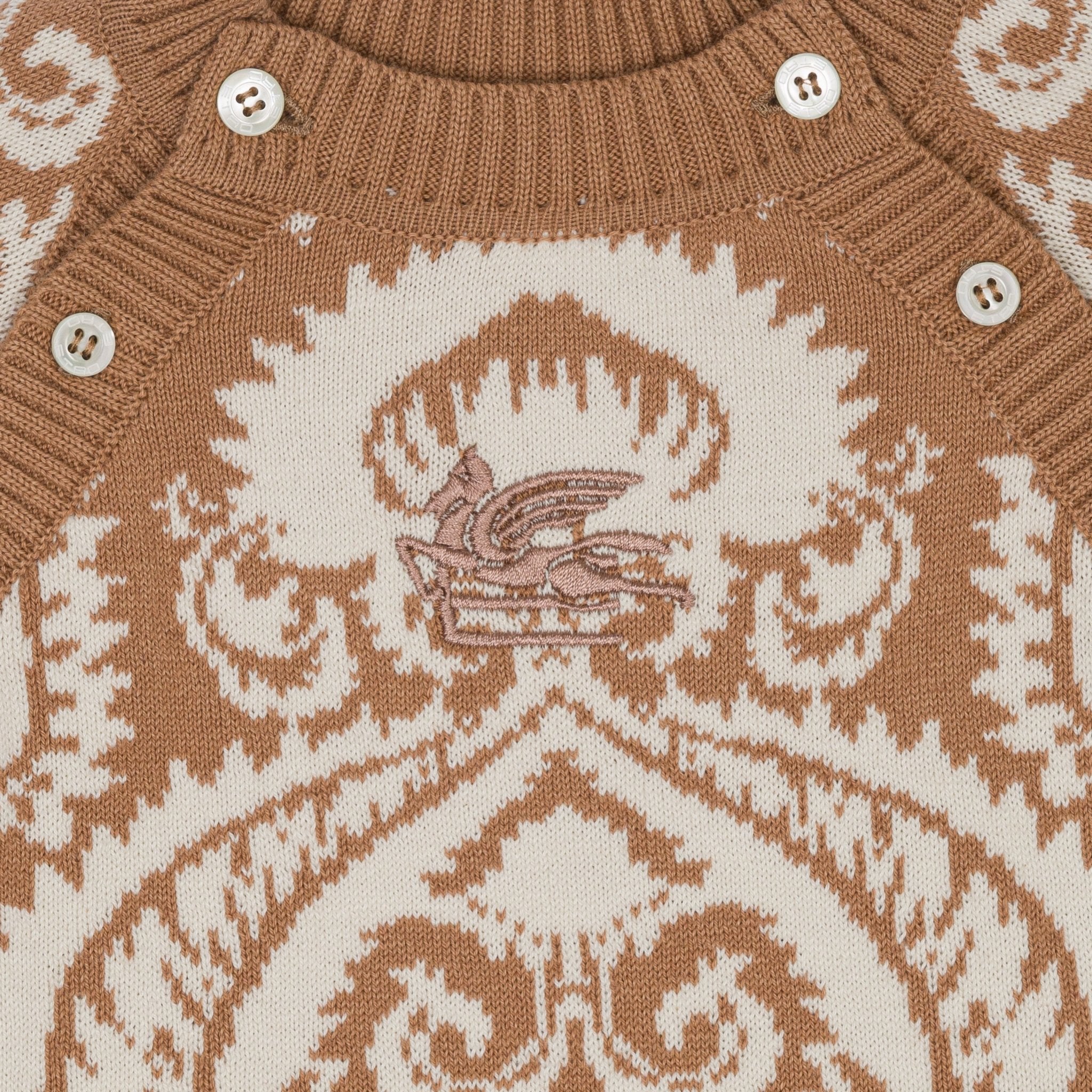 ETRODamask Knitted Babygrow Set8059774029269SAVANNA