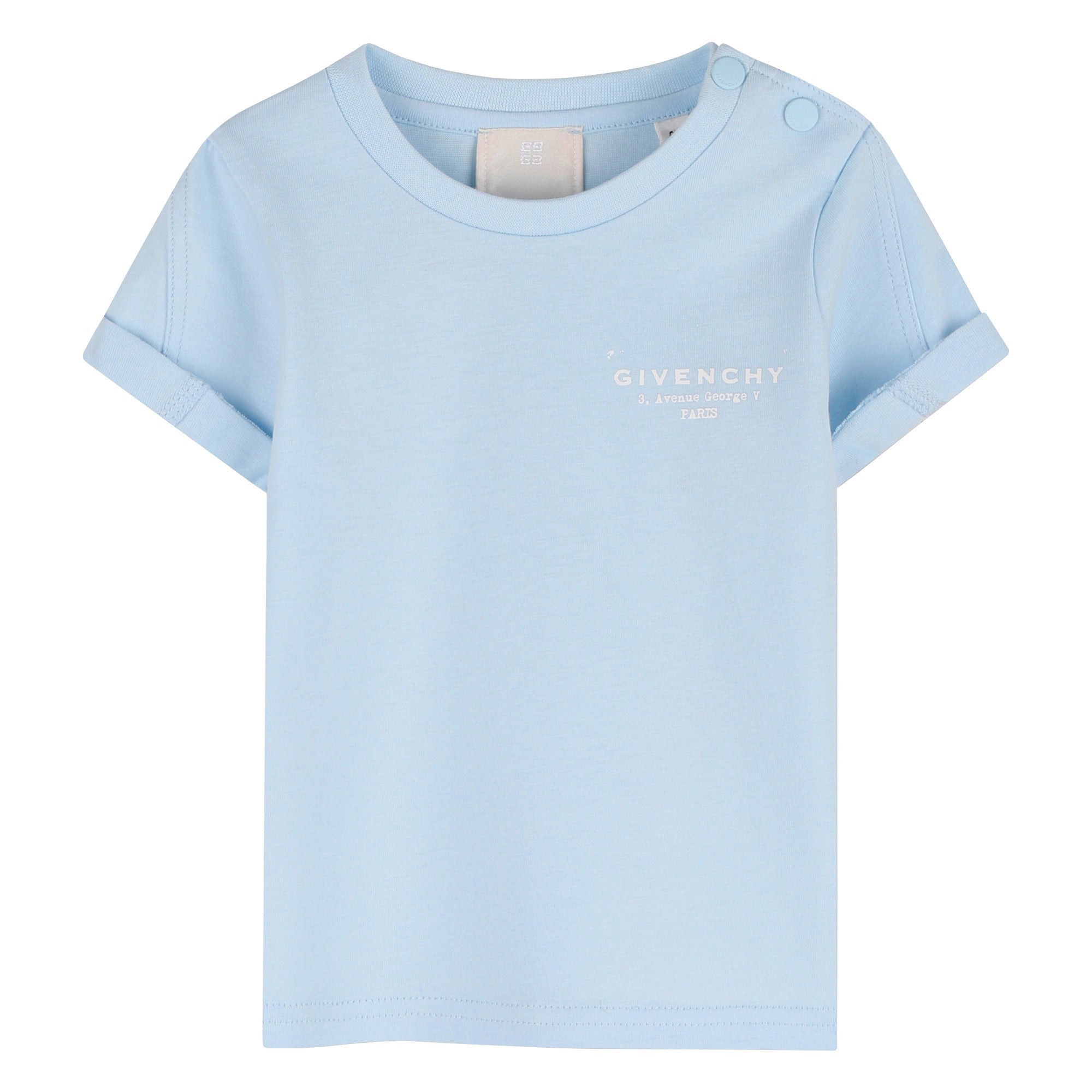 GIVENCHYLogo Embroidered T-Shirt3617165973567SAVANNA