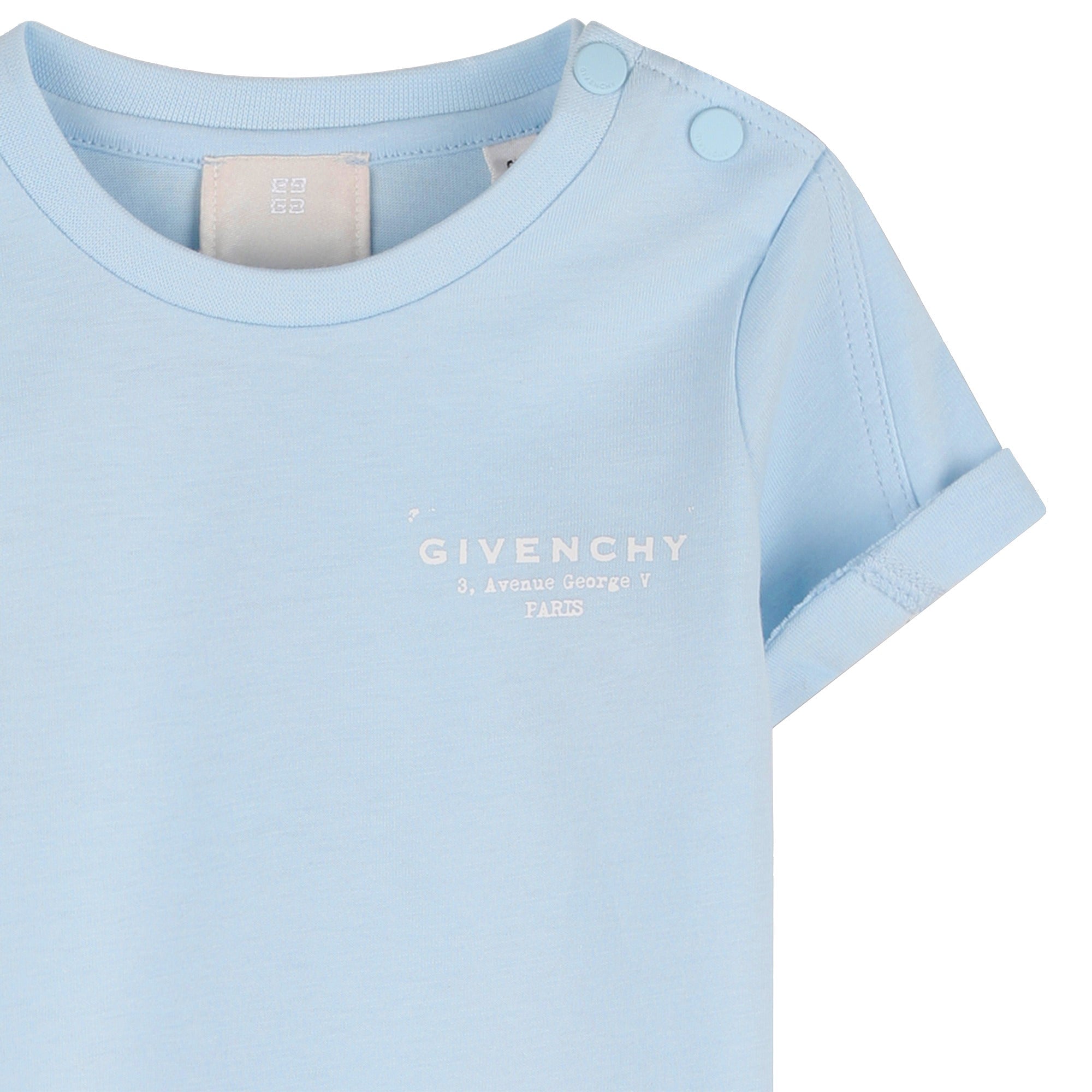 GIVENCHYLogo Embroidered T-Shirt3617165973567SAVANNA
