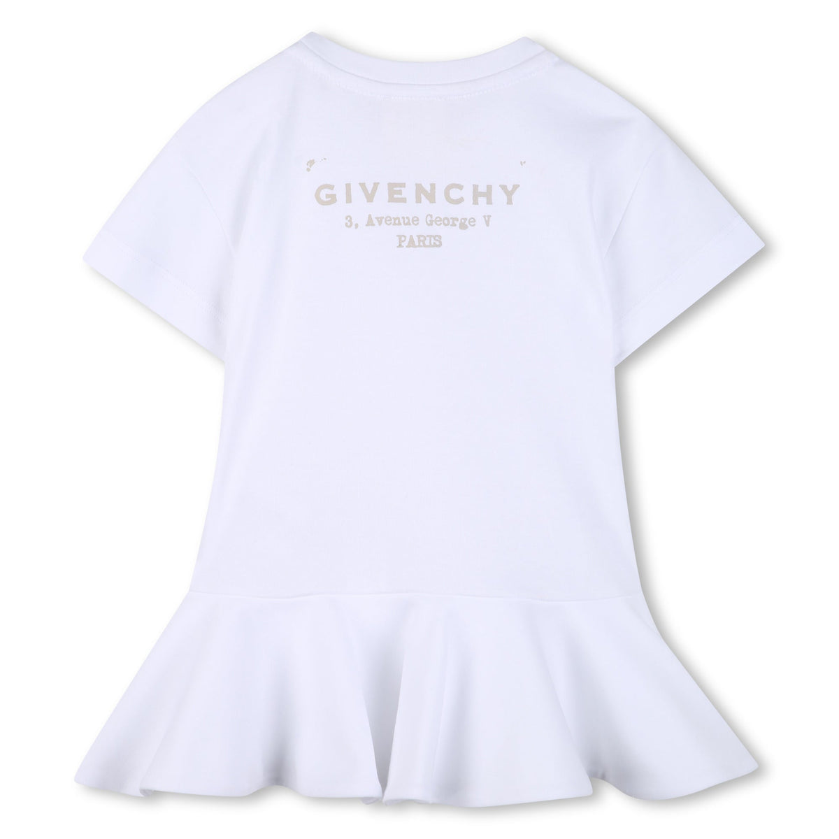GIVENCHYRuffled Logo Detail Dress3617166014702SAVANNA