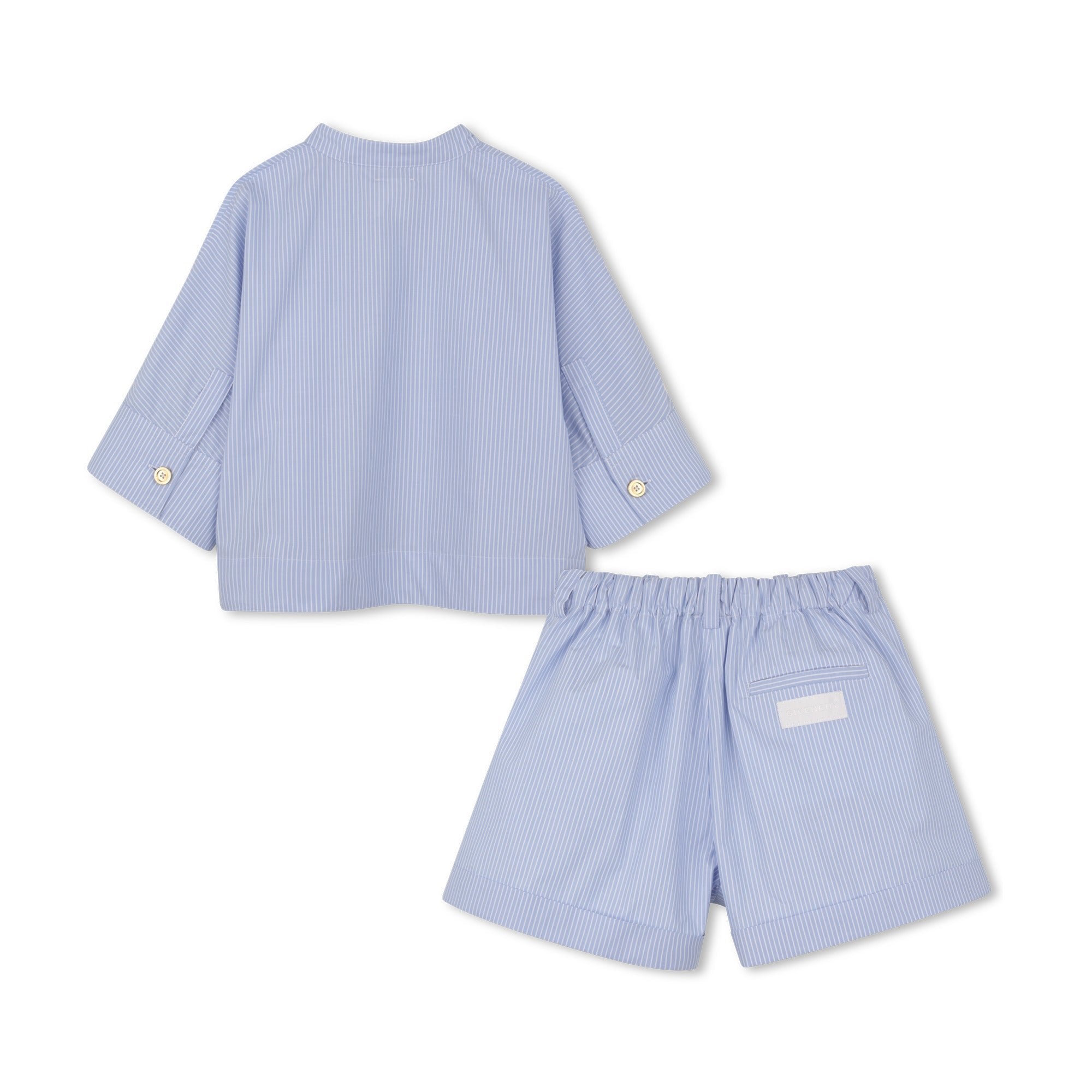 GIVENCHYStripe Poplin Shorts Set3617165979811SAVANNA