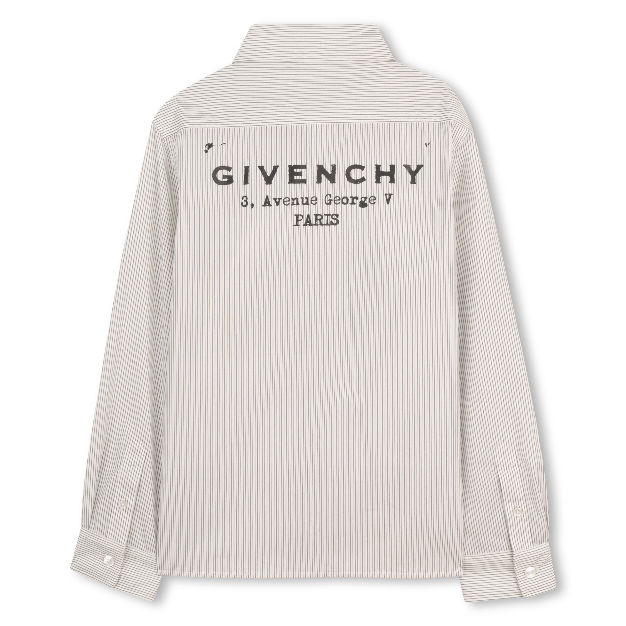 GIVENCHYStriped Long Sleeved Shirt3617165902147SAVANNA