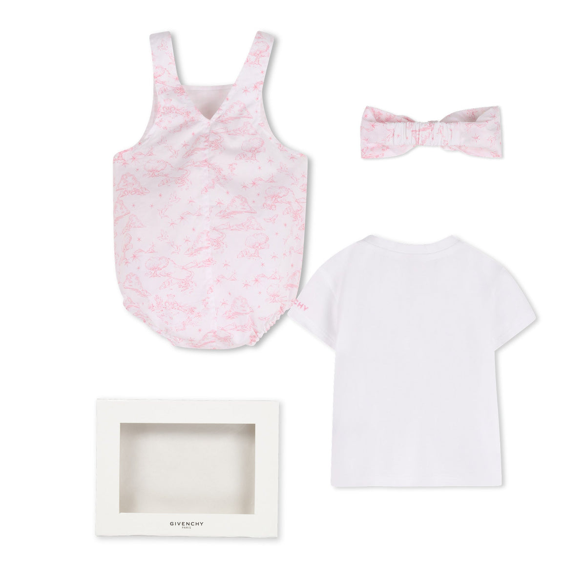 GIVENCHYToile de Jouy Romper SetSAVANNA