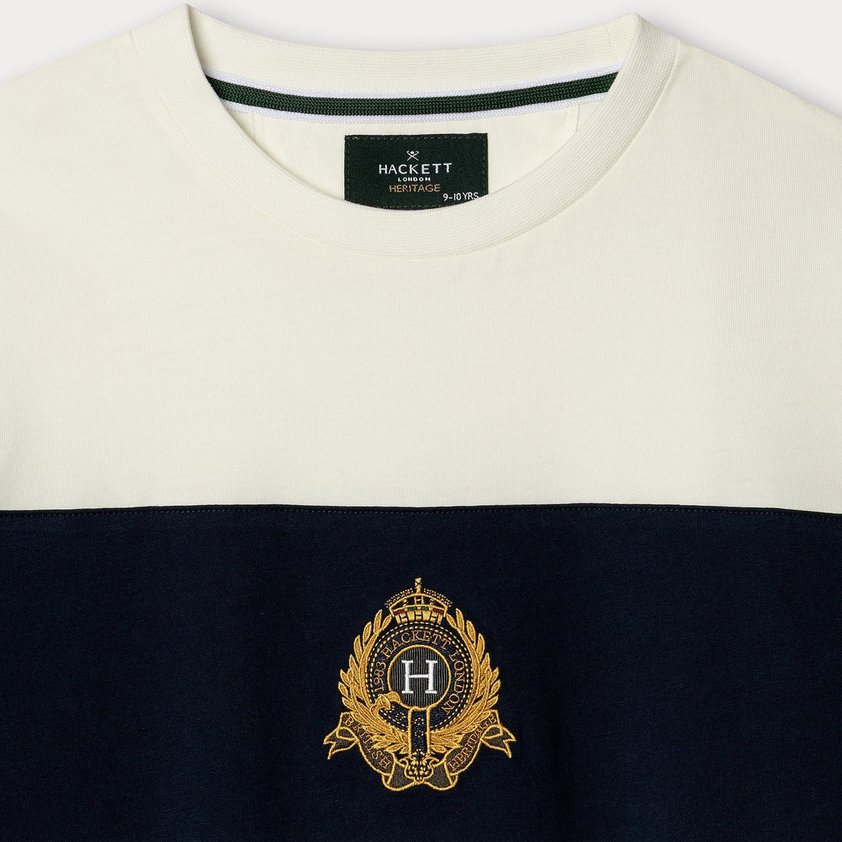 Hackett LondonCrest Panel Logo T-Shirt5063698377613SAVANNA