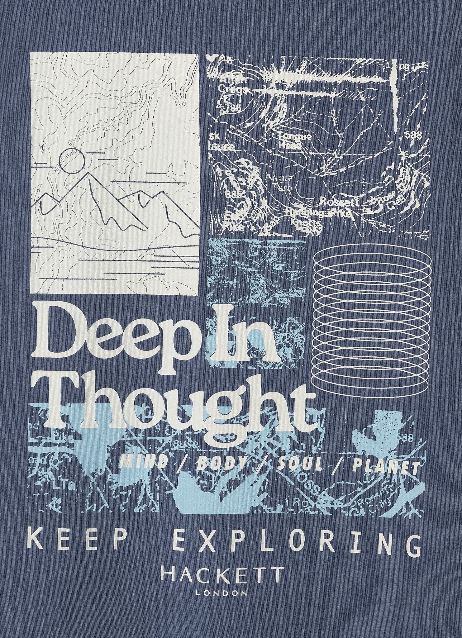 Hackett LondonDeep In Thought Tee T-shirt5063261887204SAVANNA