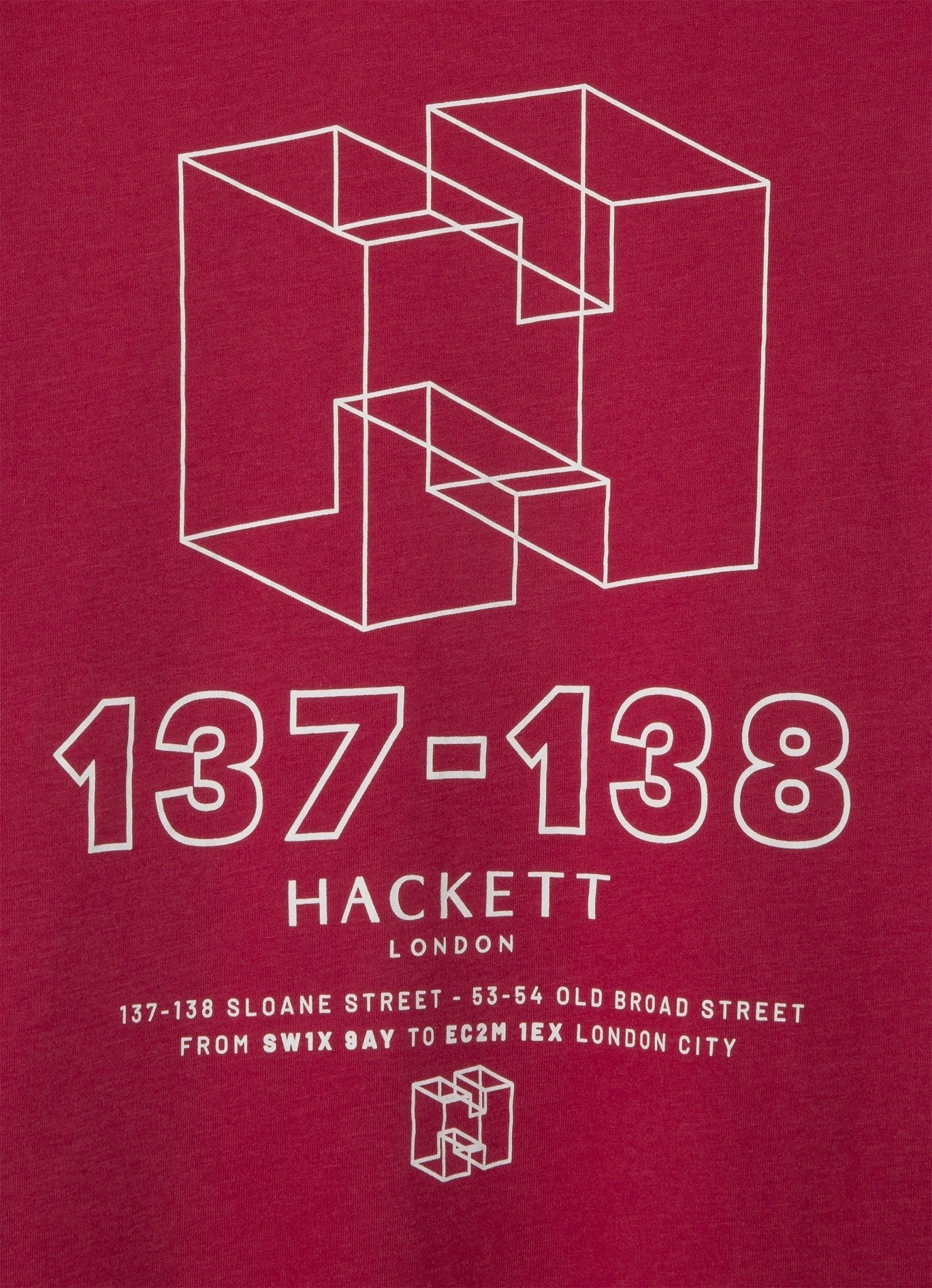 Hackett LondonH Box Logo Tee T-shirt5063261887846SAVANNA