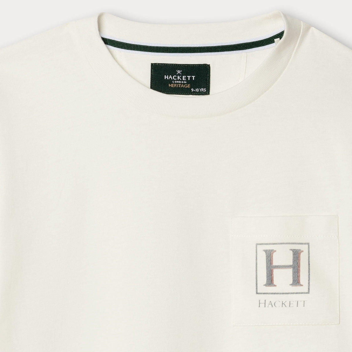 Hackett LondonH Pocket Logo T-Shirt5063698377378SAVANNA