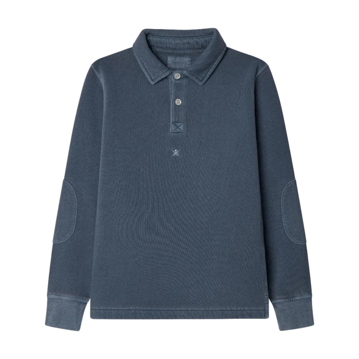 Hackett LondonLong Sleeve Fleece Polo T-Shirt5063261881790SAVANNA