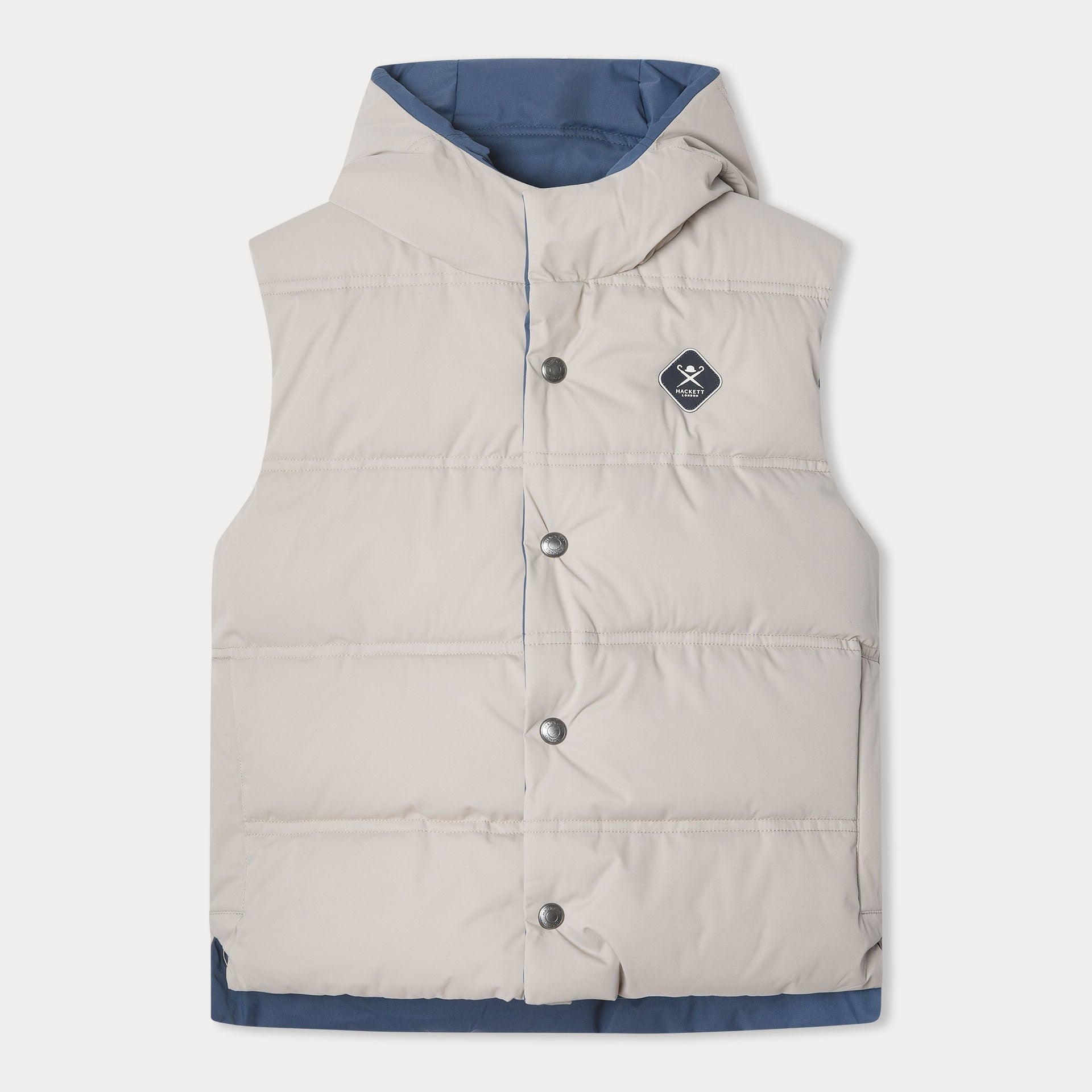 Hackett LondonReverse Gilet Jacket5063261887440SAVANNA