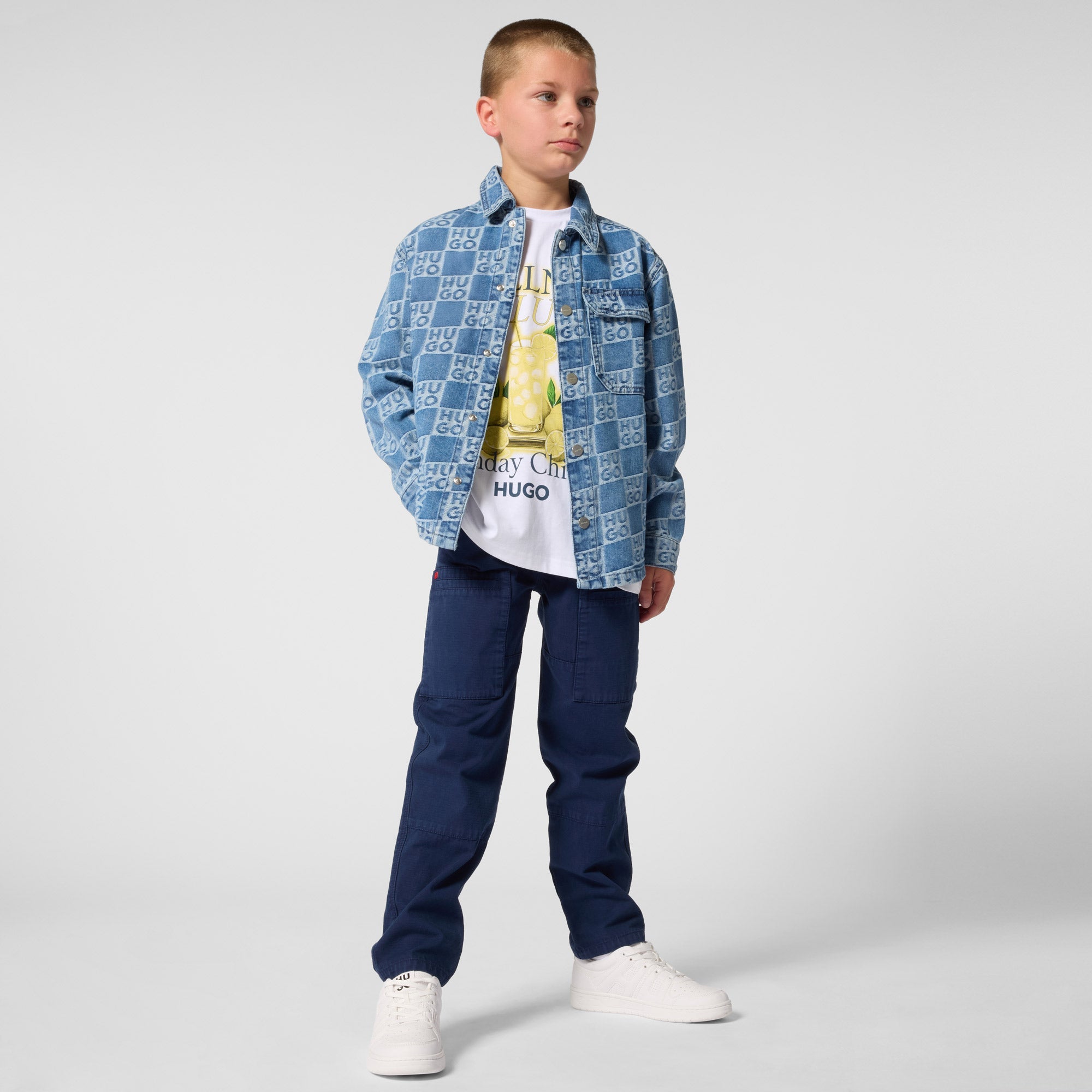 HUGODenim Sleeve Shirt3617165918742SAVANNA