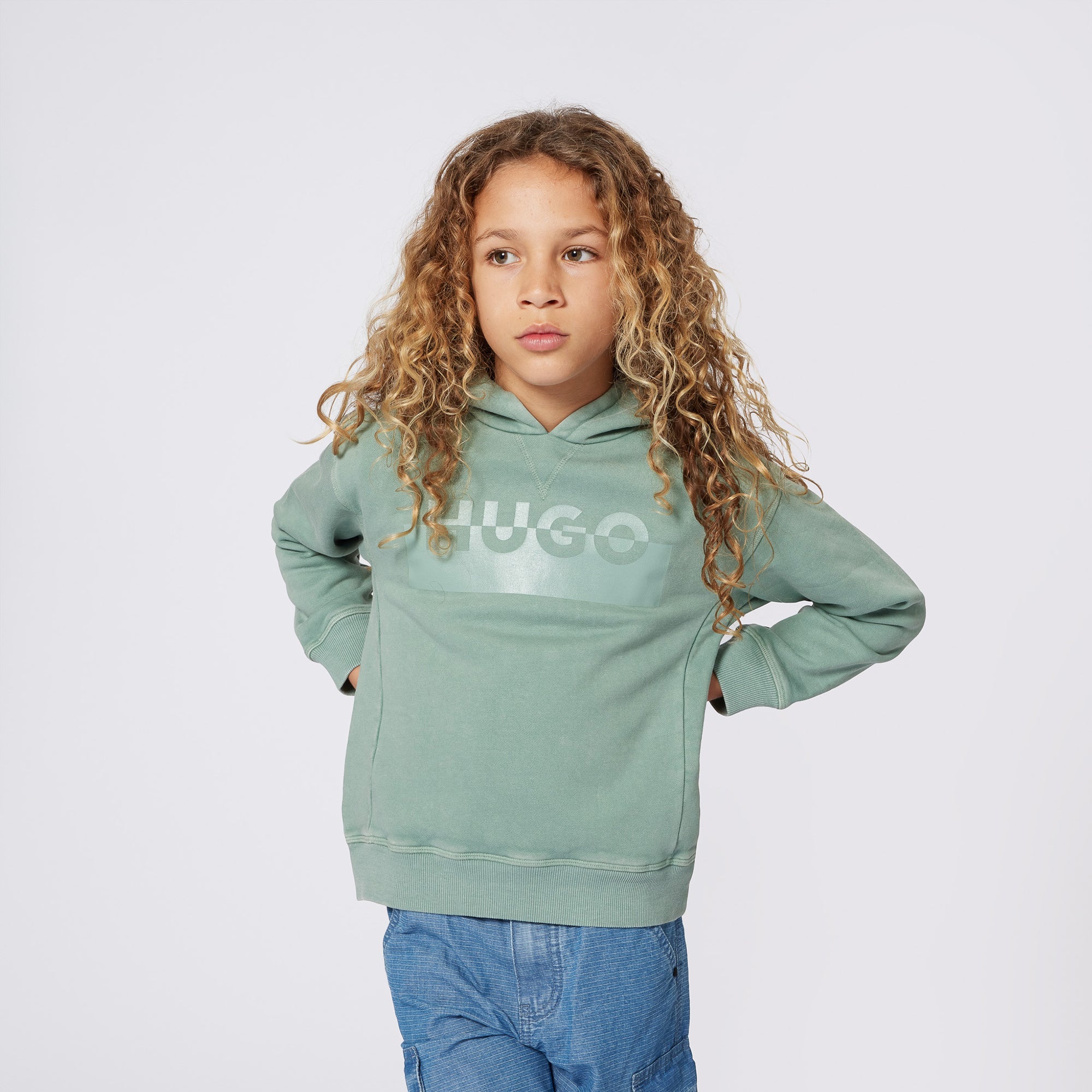 HUGOEmbossed Logo Hoodie3617165701757SAVANNA