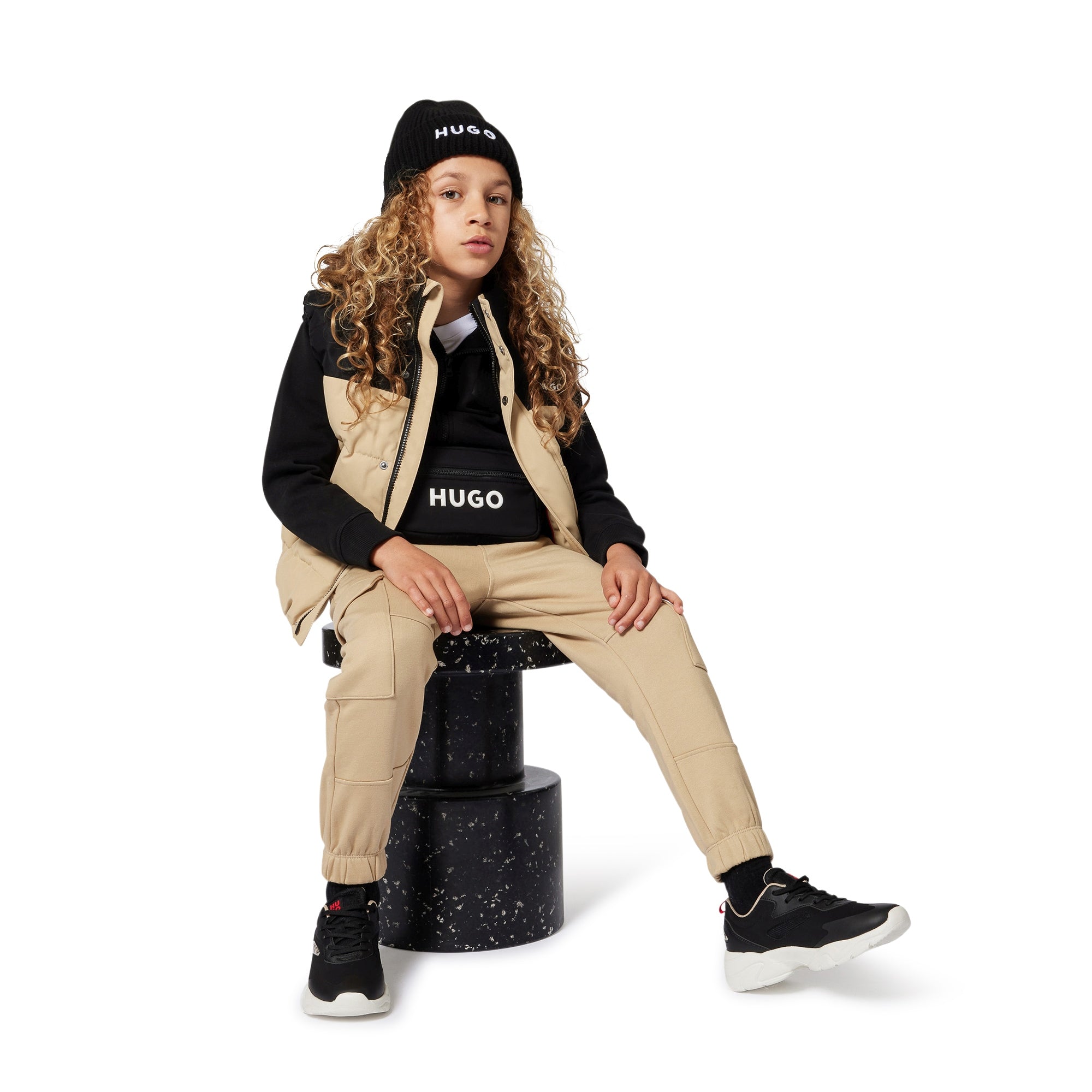 HUGOLogo Cargo Sweatpants3617165747359SAVANNA