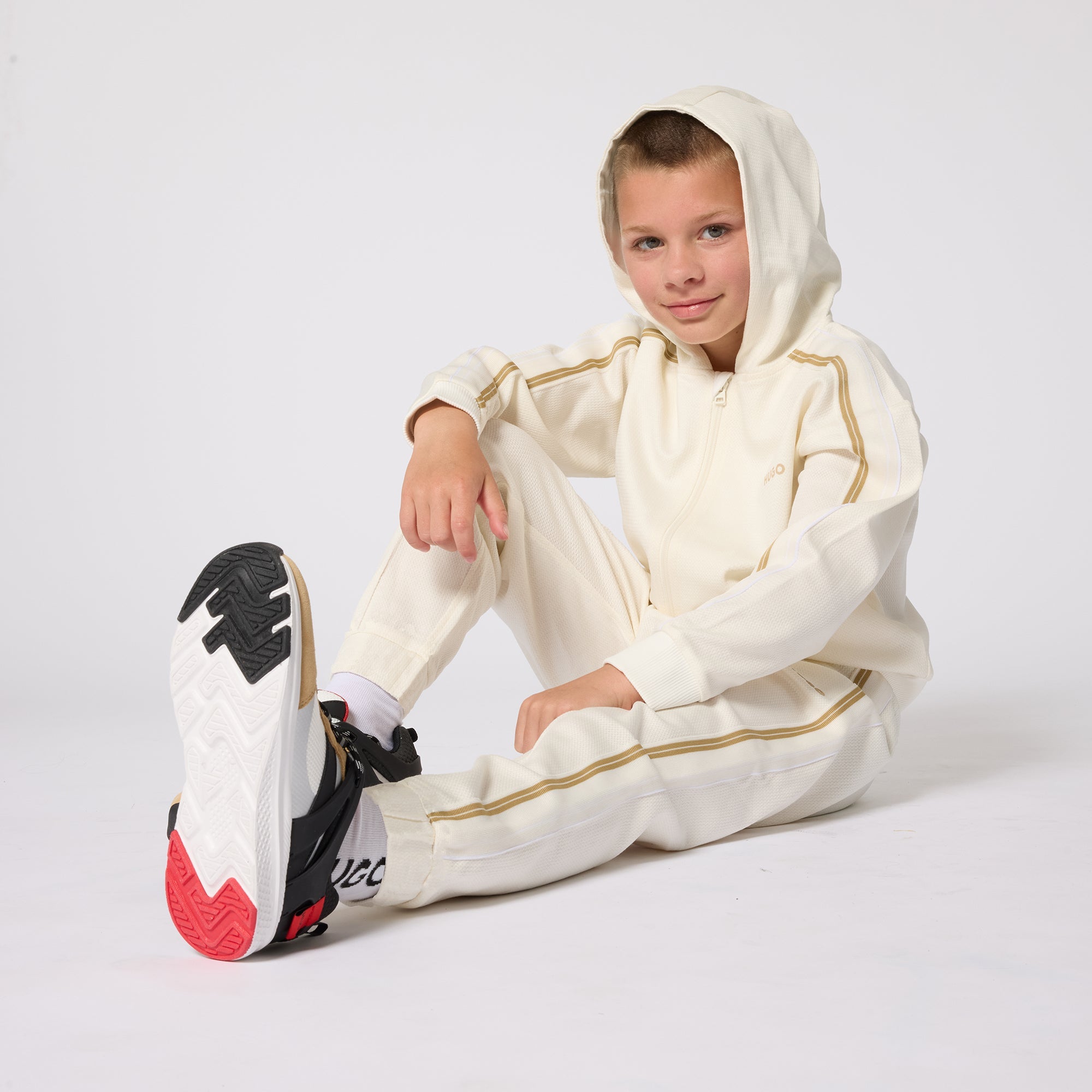 HUGORibbed Waistband Sweatpants3617165985843SAVANNA