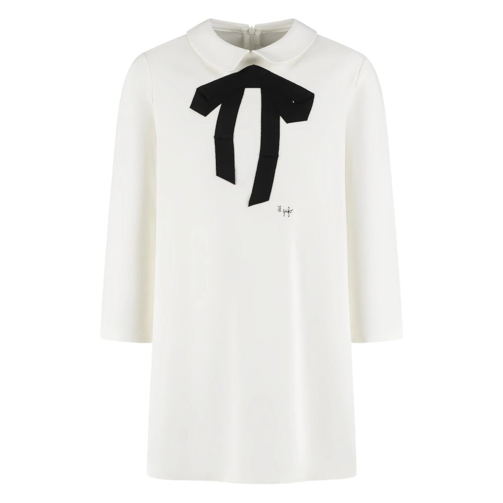 Il GufoBow Detailed Long Sleeved Dress8053785830869SAVANNA