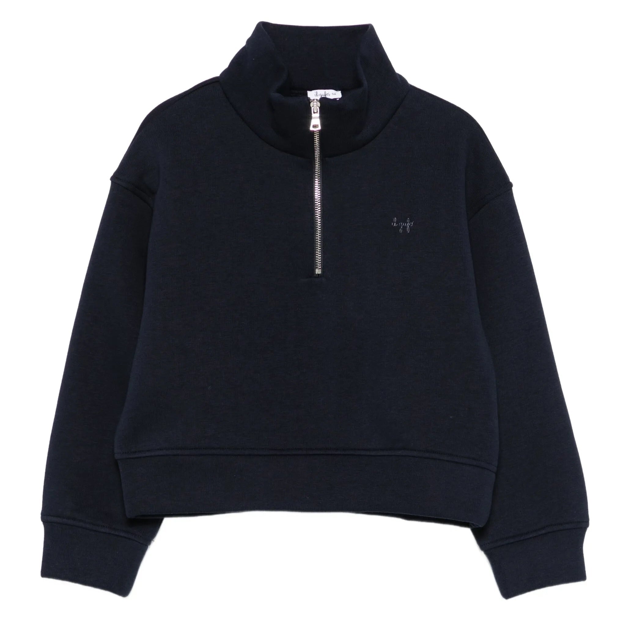 Il GufoBoxy Zip - Neck Sweatshirt8053785796295SAVANNA