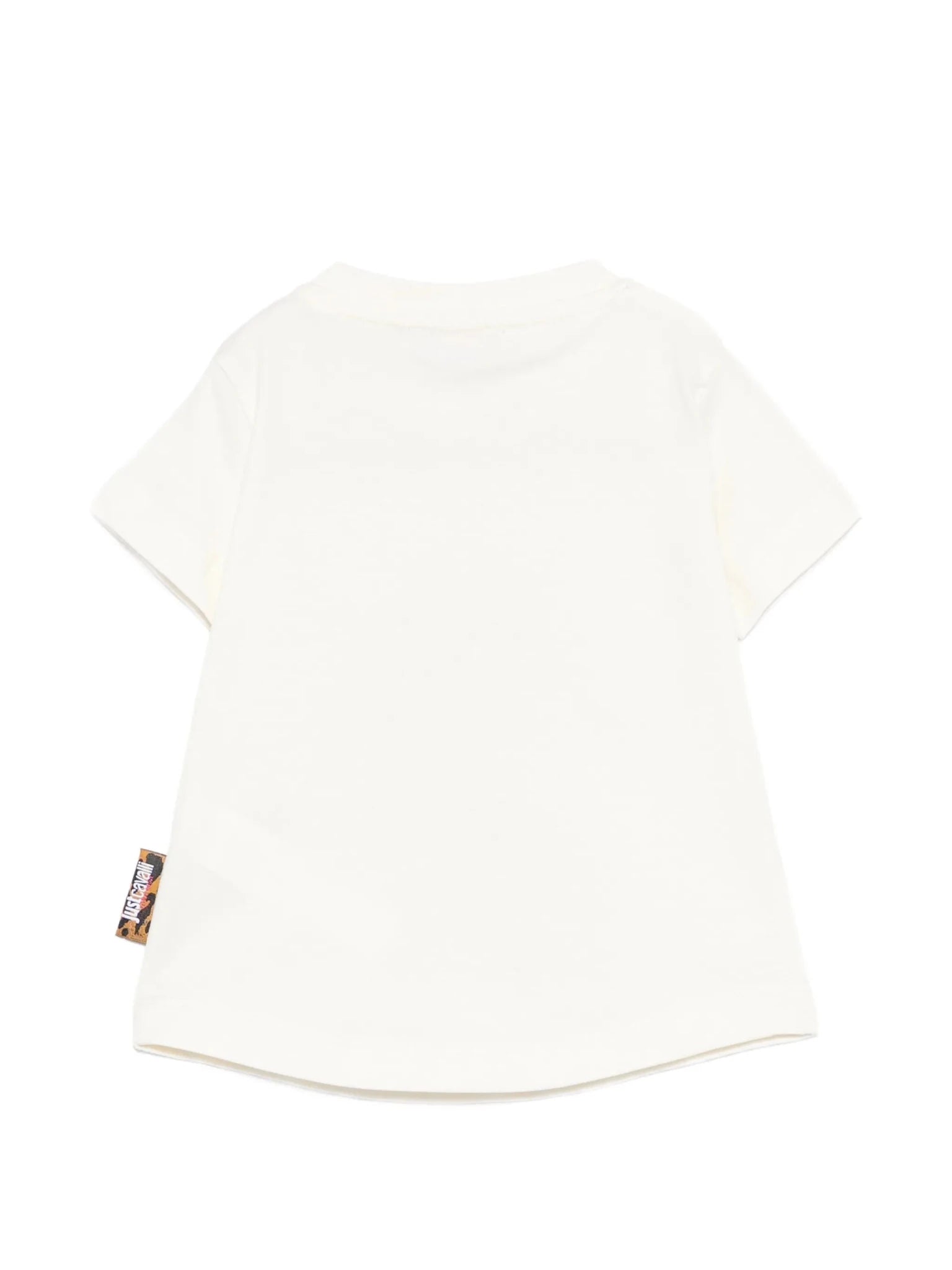 Just CavalliGraphic Short Sleeved T-ShirtSAVANNA